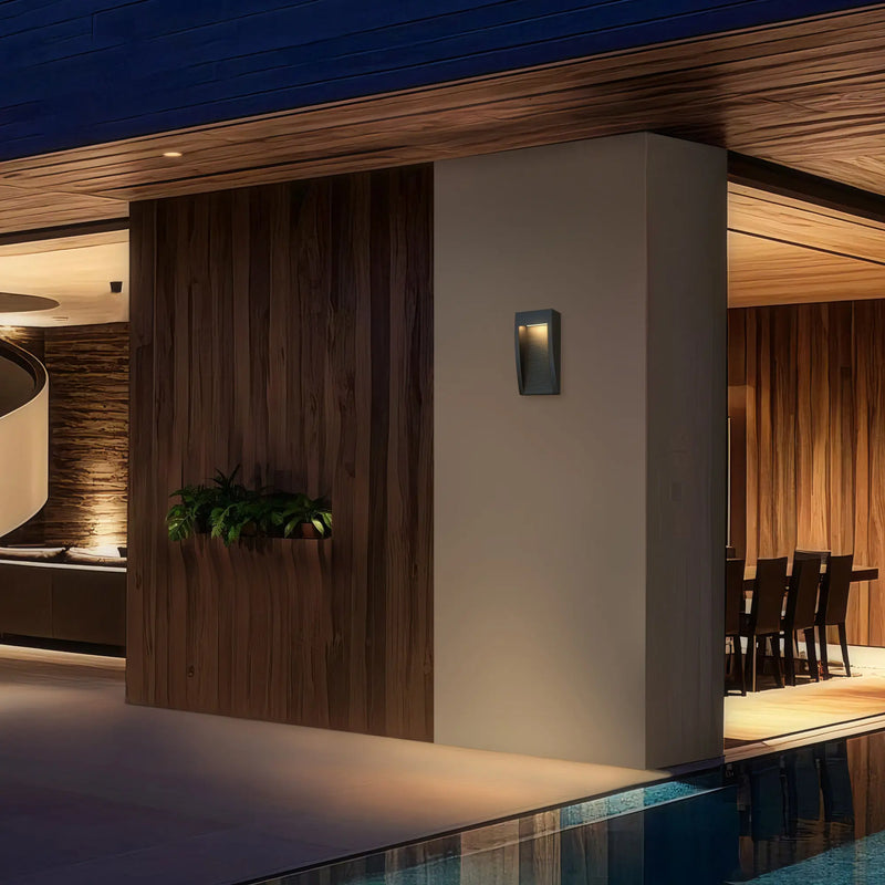 Black LED Dimmable Outdoor Hanging Light Homeroots Outdoor