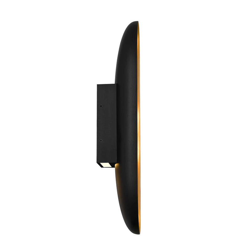 Black LED Dimmable Outdoor Hanging Light Homeroots Outdoor