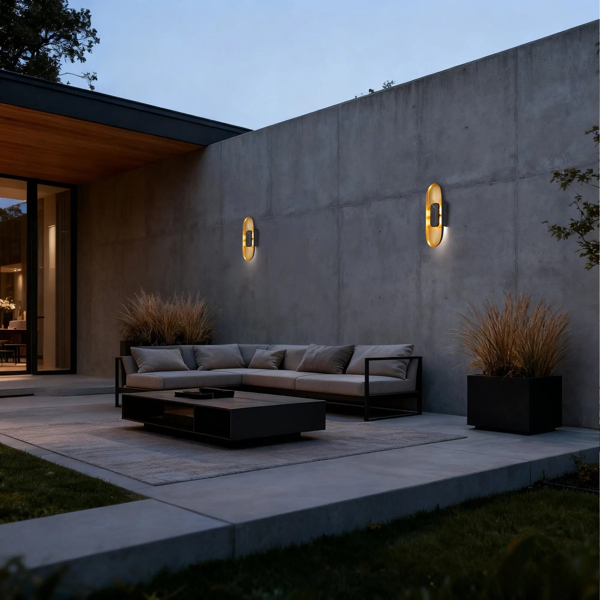 Black LED Dimmable Outdoor Hanging Light Homeroots Outdoor