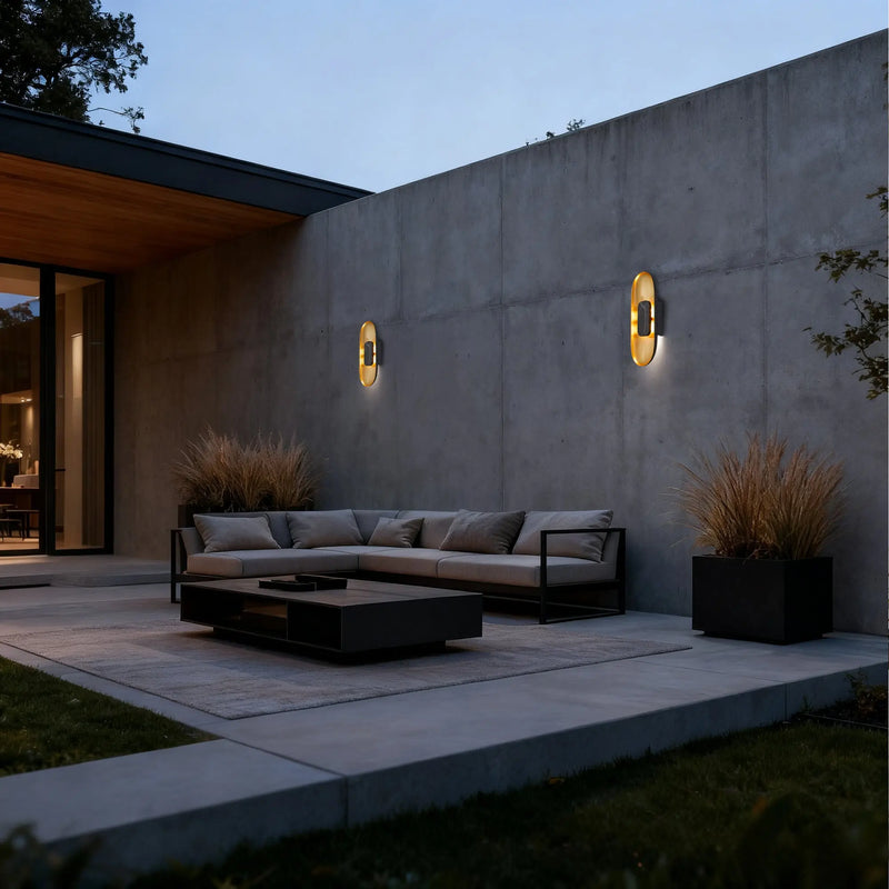 Black LED Dimmable Outdoor Hanging Light Homeroots Outdoor