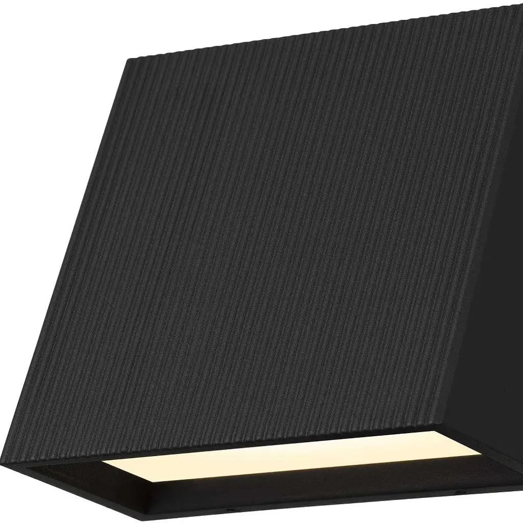 Black LED Dimmable Outdoor Hanging Light Homeroots Outdoor