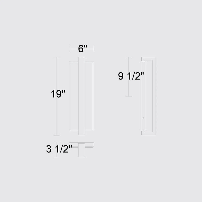 Black LED Dimmable Outdoor Hanging Light Homeroots Outdoor