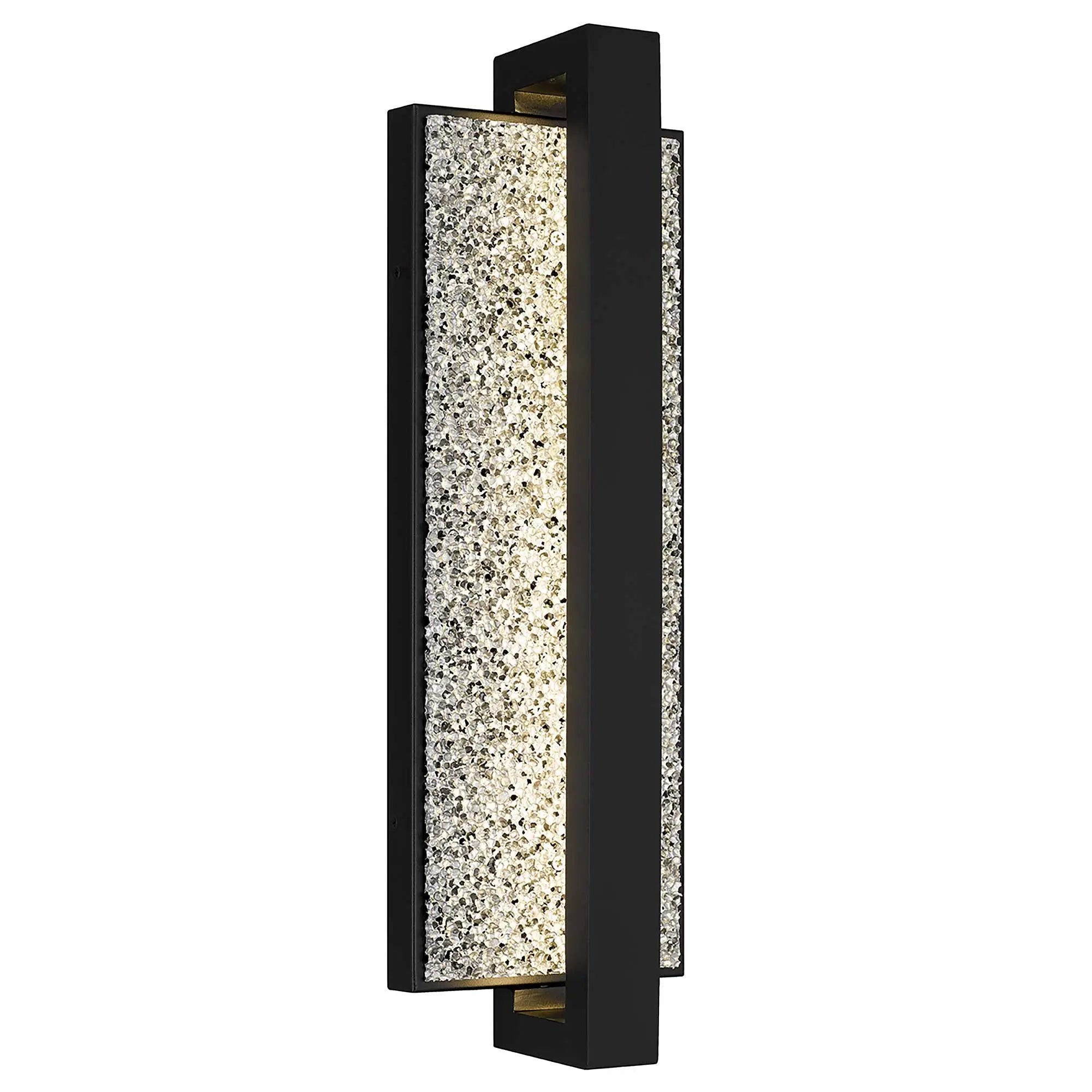 Black LED Dimmable Outdoor Hanging Light Homeroots Outdoor