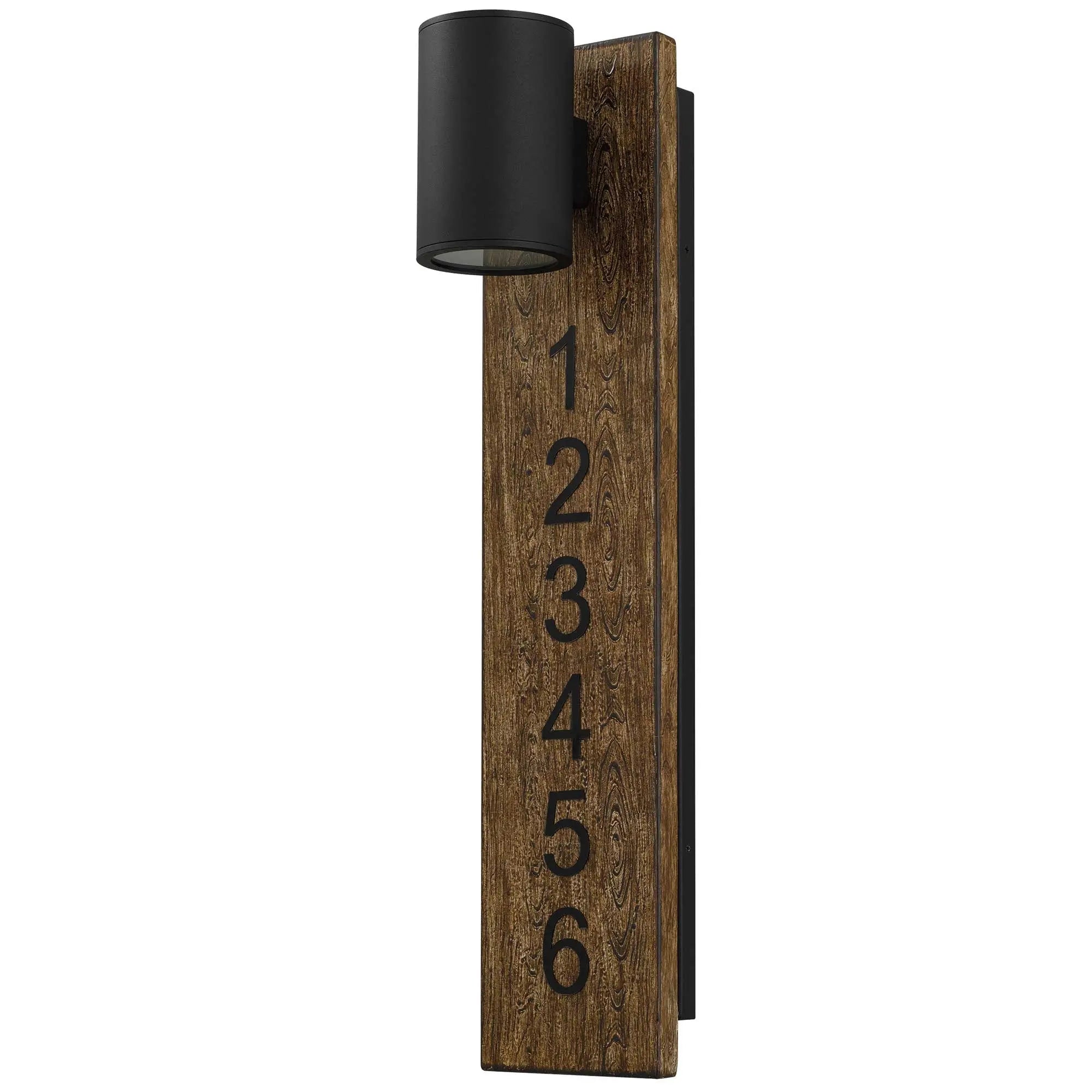 Black LED Dimmable Outdoor Hanging Light Homeroots Outdoor