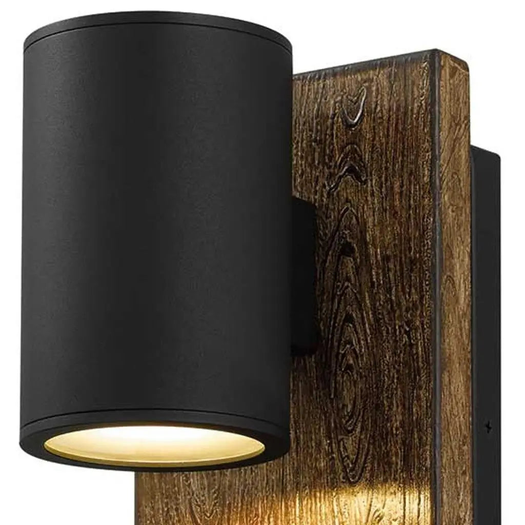 Black LED Dimmable Outdoor Hanging Light Homeroots Outdoor