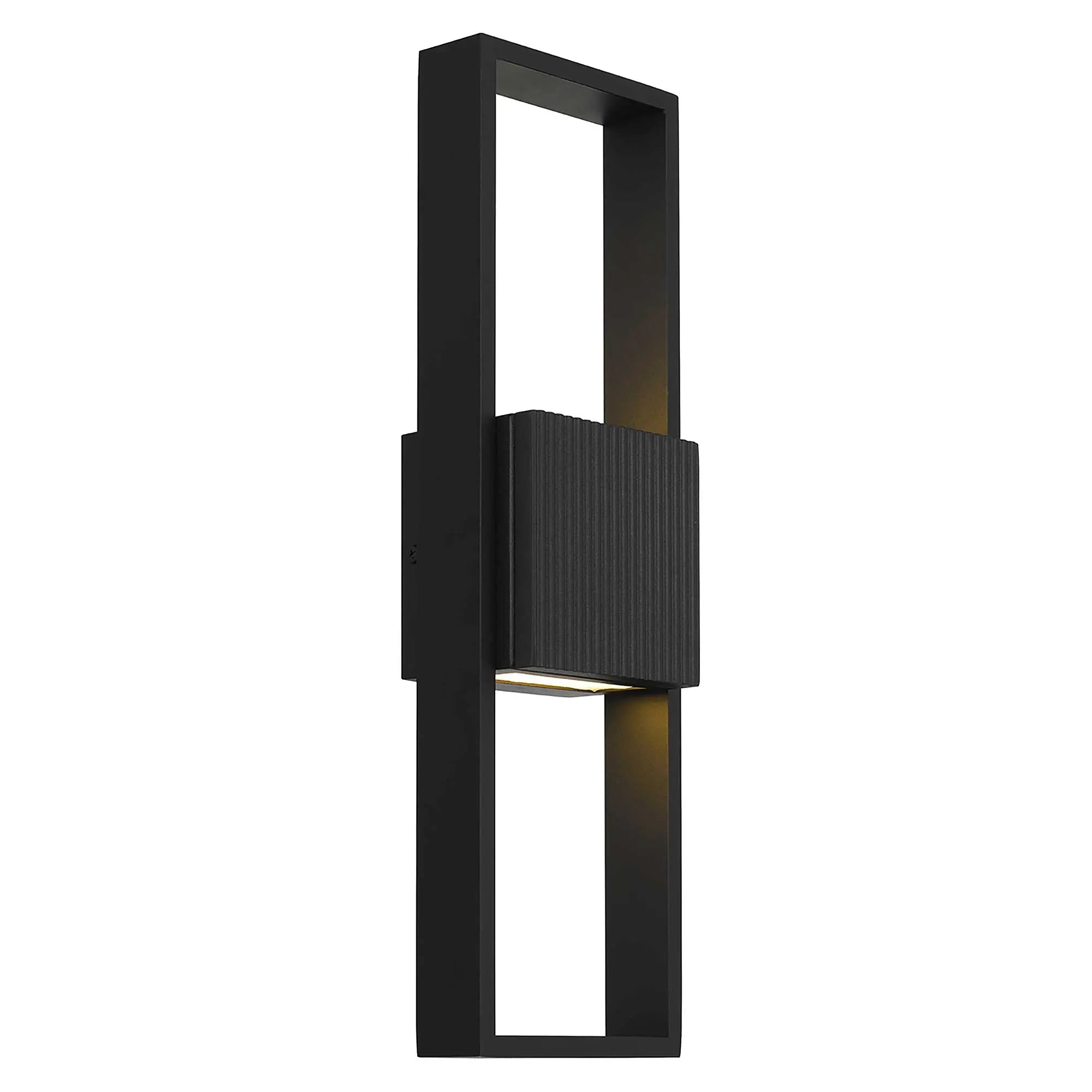 Black LED Dimmable Outdoor Hanging Light Homeroots Outdoor