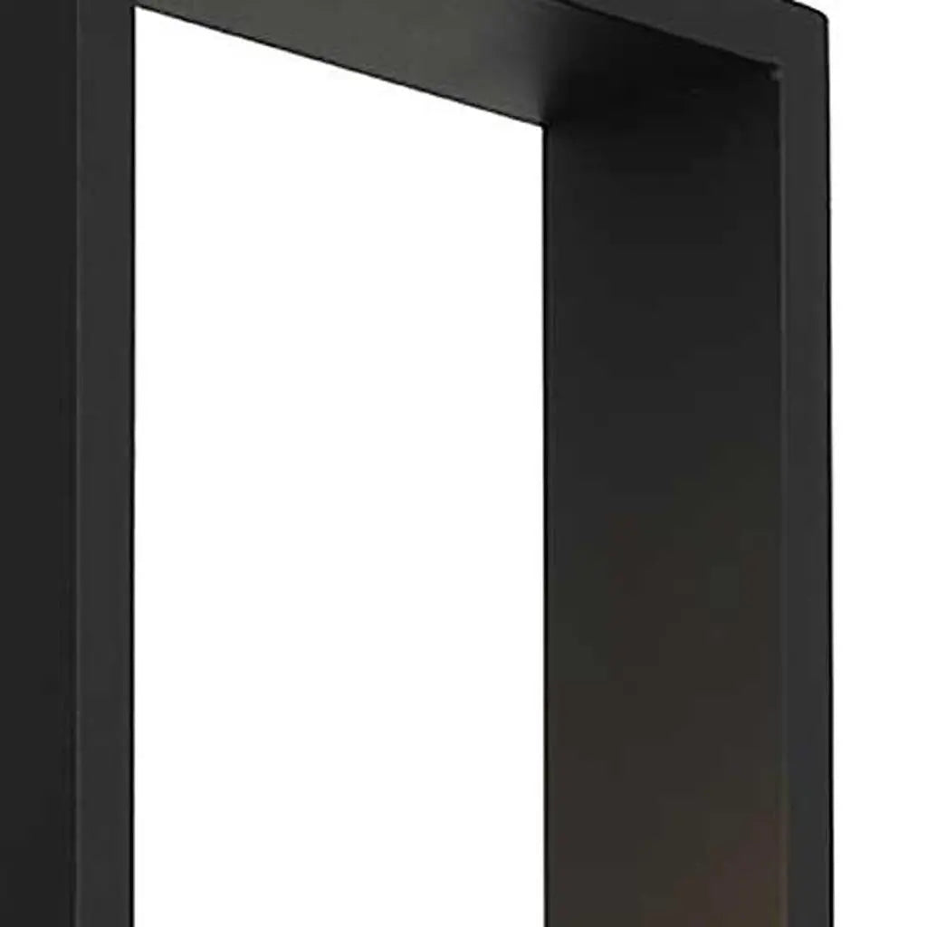 Black LED Dimmable Outdoor Hanging Light Homeroots Outdoor