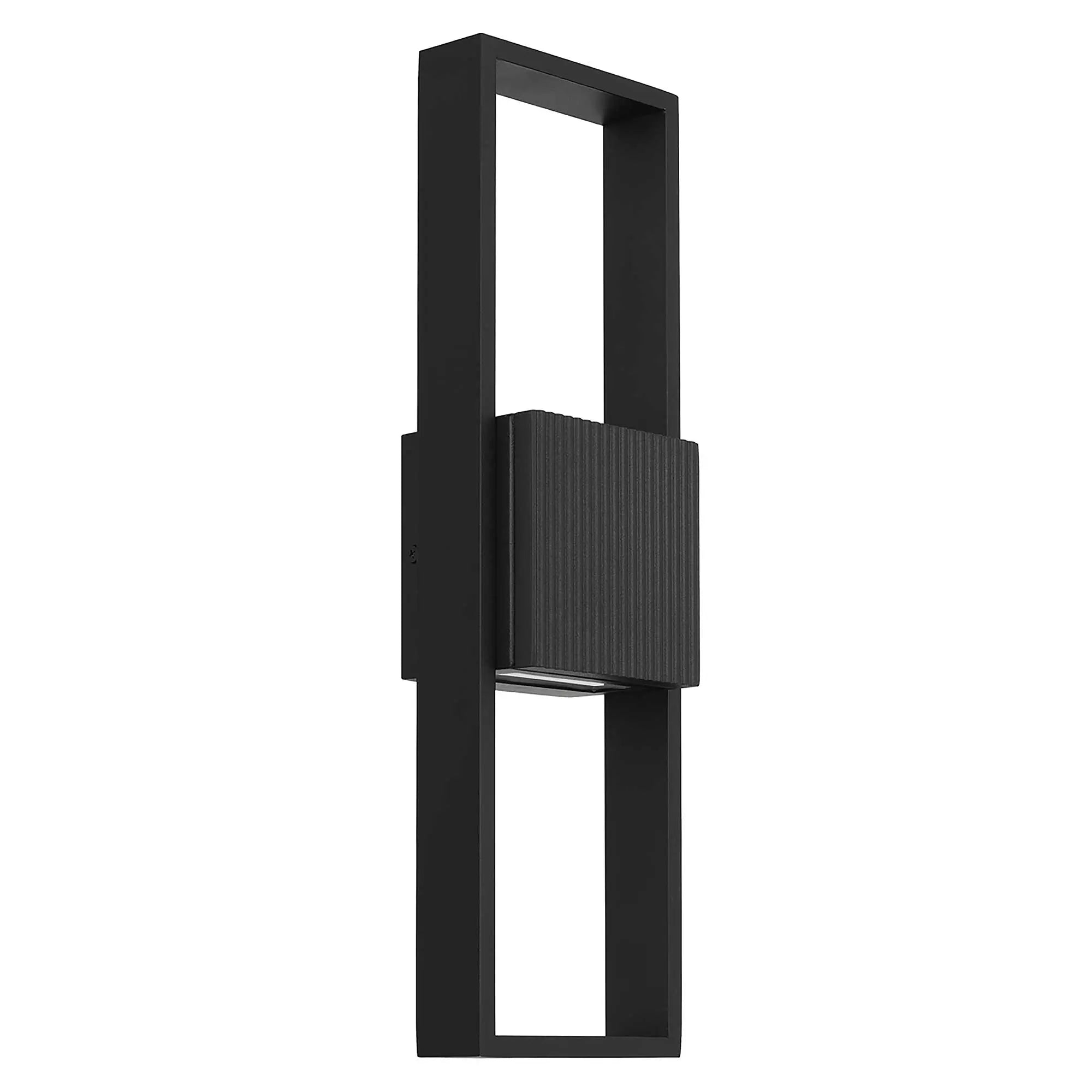 Black LED Dimmable Outdoor Hanging Light Homeroots Outdoor