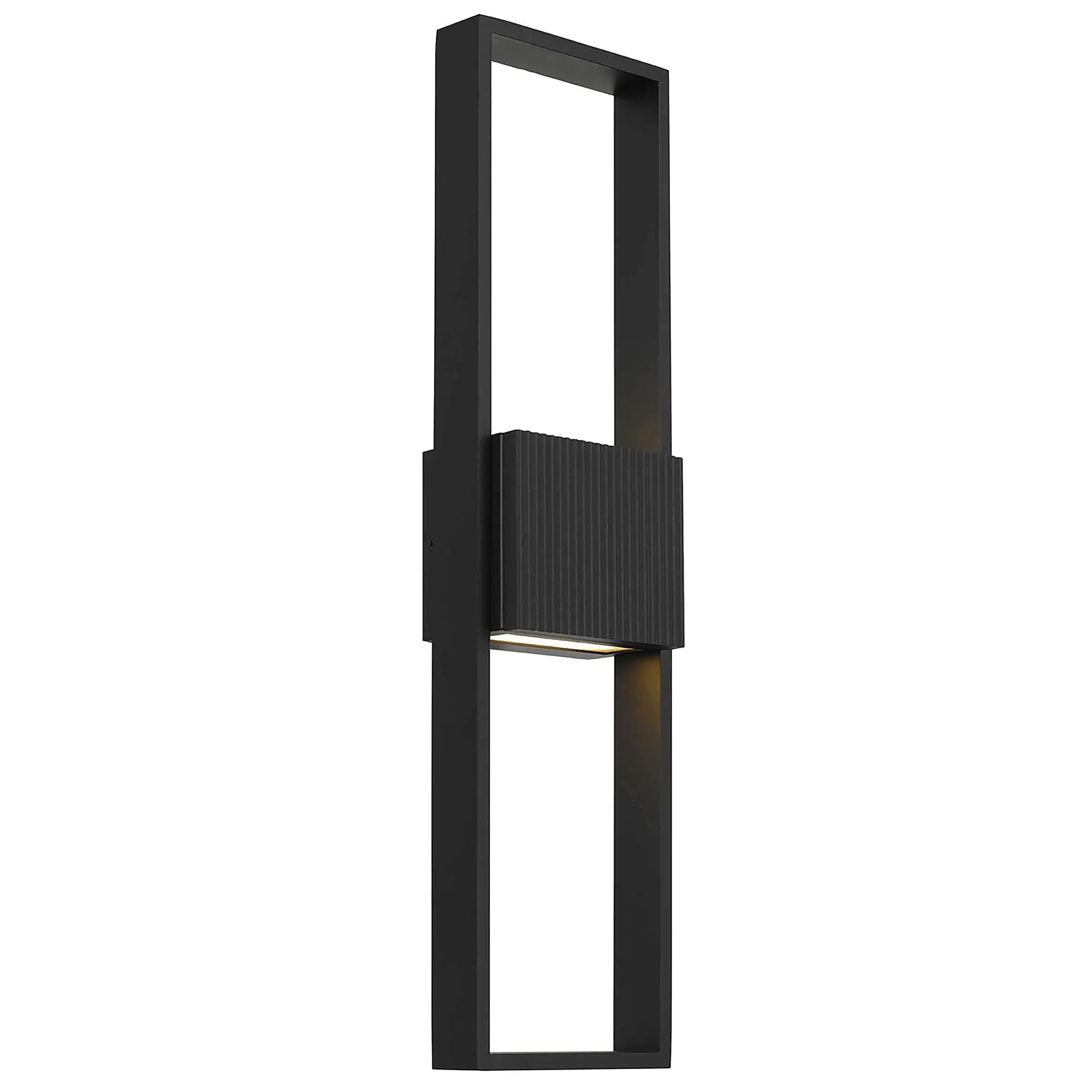 Black LED Dimmable Outdoor Hanging Light Homeroots Outdoor