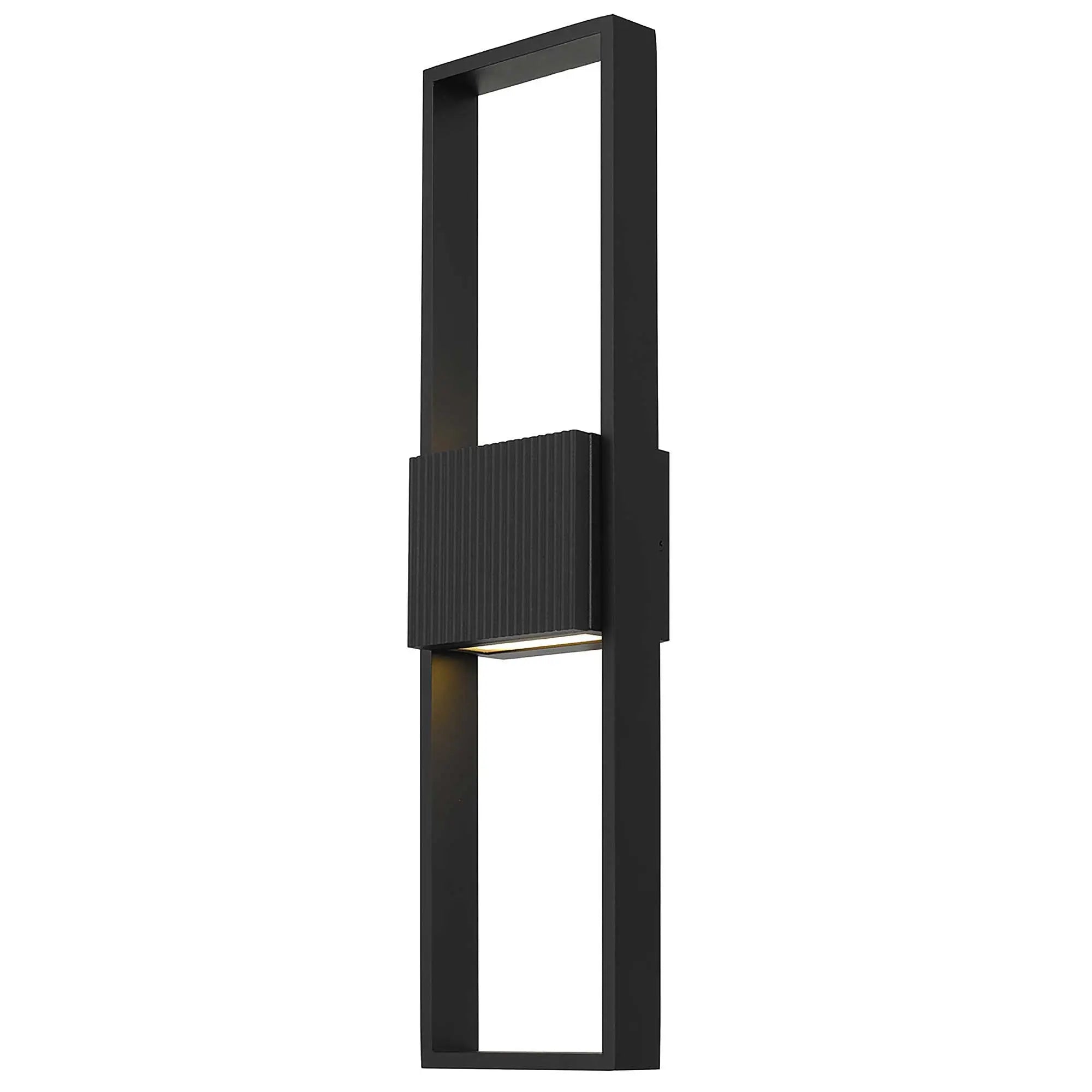 Black LED Dimmable Outdoor Hanging Light Homeroots Outdoor