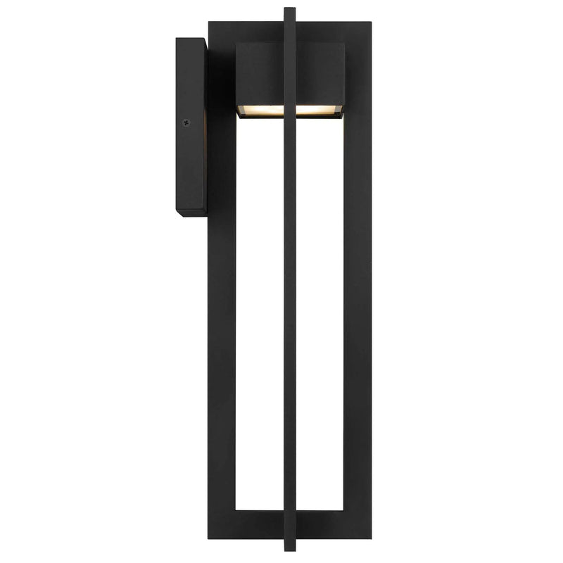 Black LED Dimmable Outdoor Hanging Light Homeroots Outdoor
