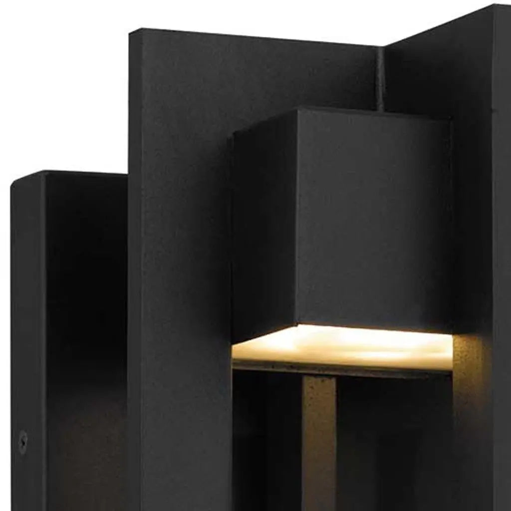 Black LED Dimmable Outdoor Hanging Light Homeroots Outdoor