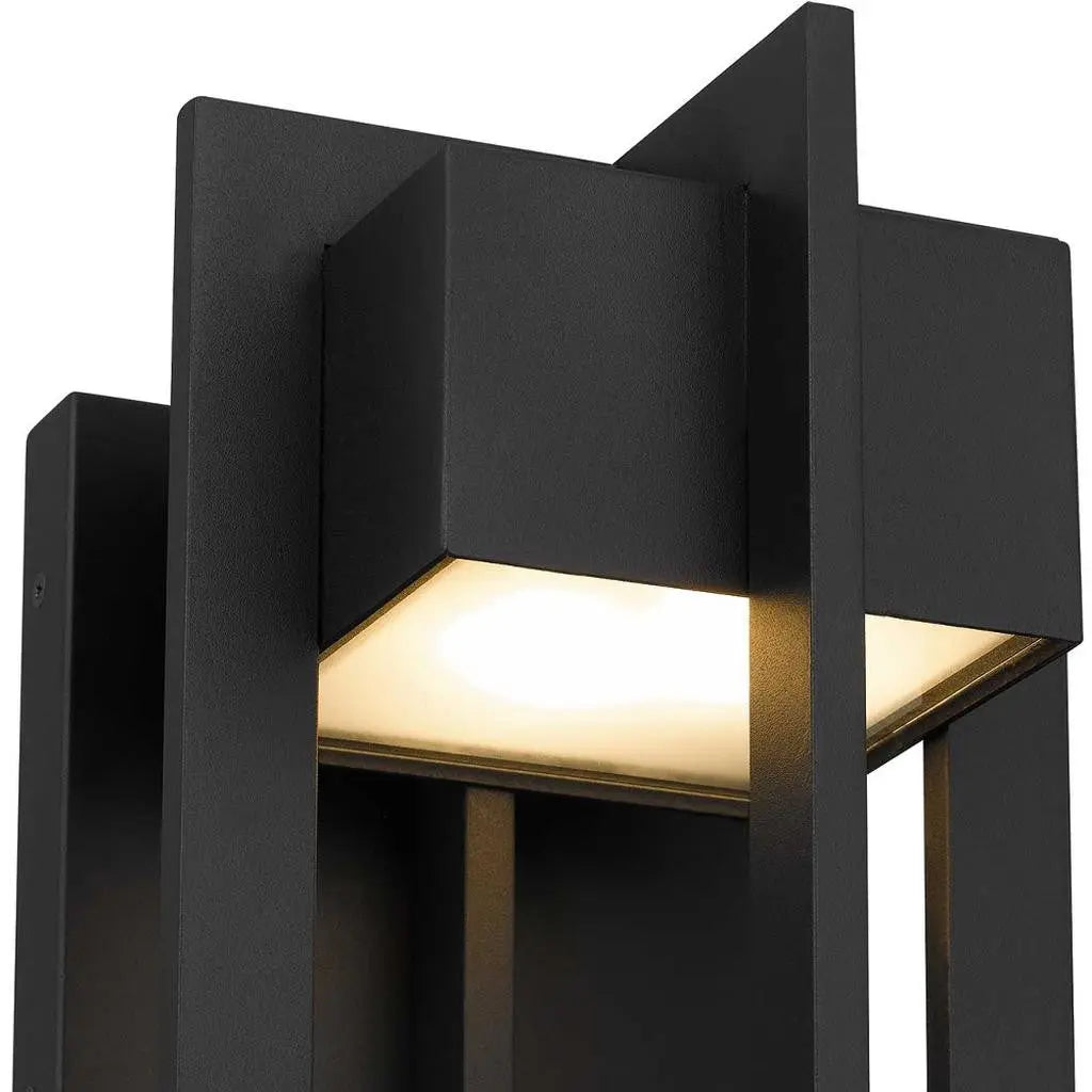 Black LED Dimmable Outdoor Hanging Light Homeroots Outdoor