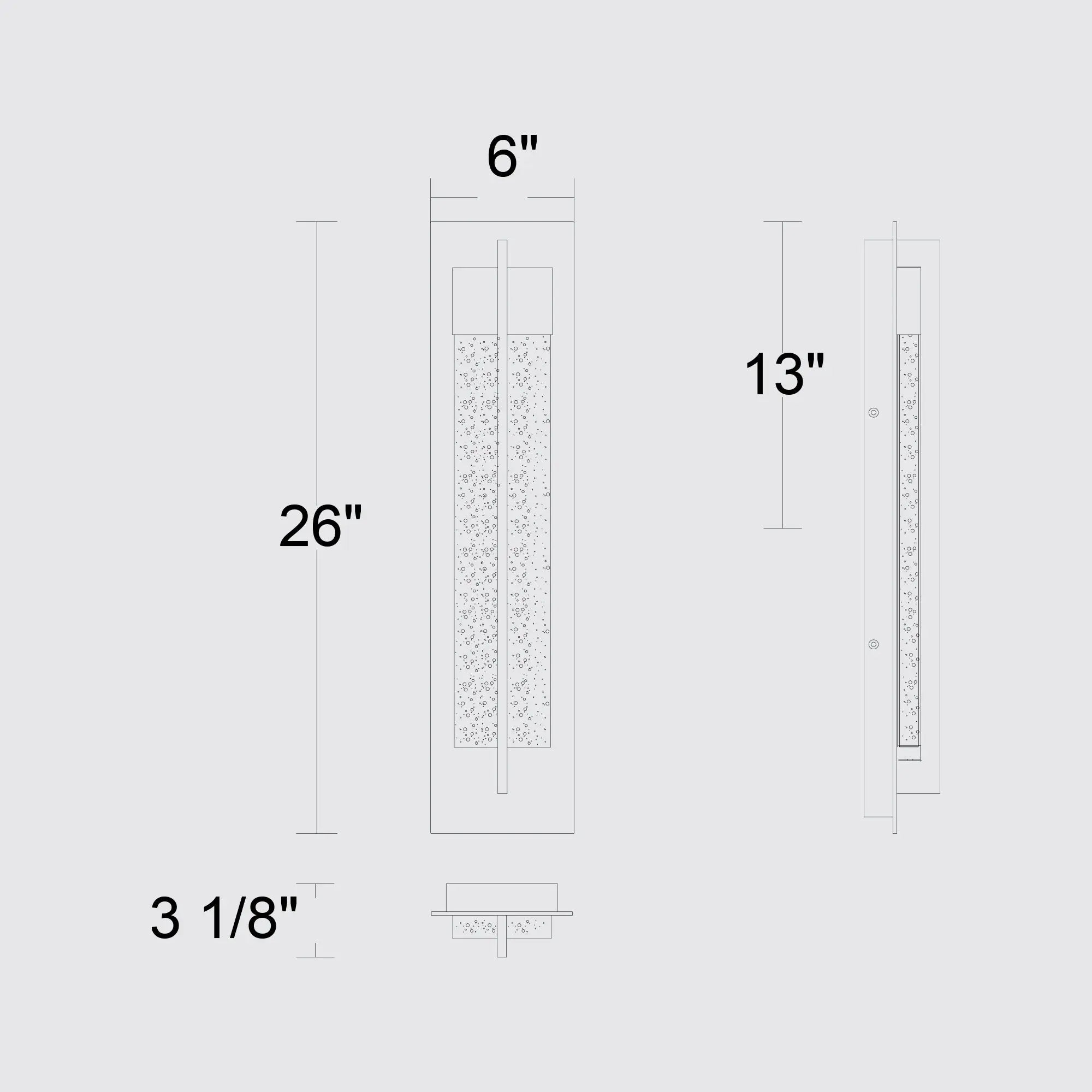 Black LED Dimmable Outdoor Hanging Light Homeroots Outdoor