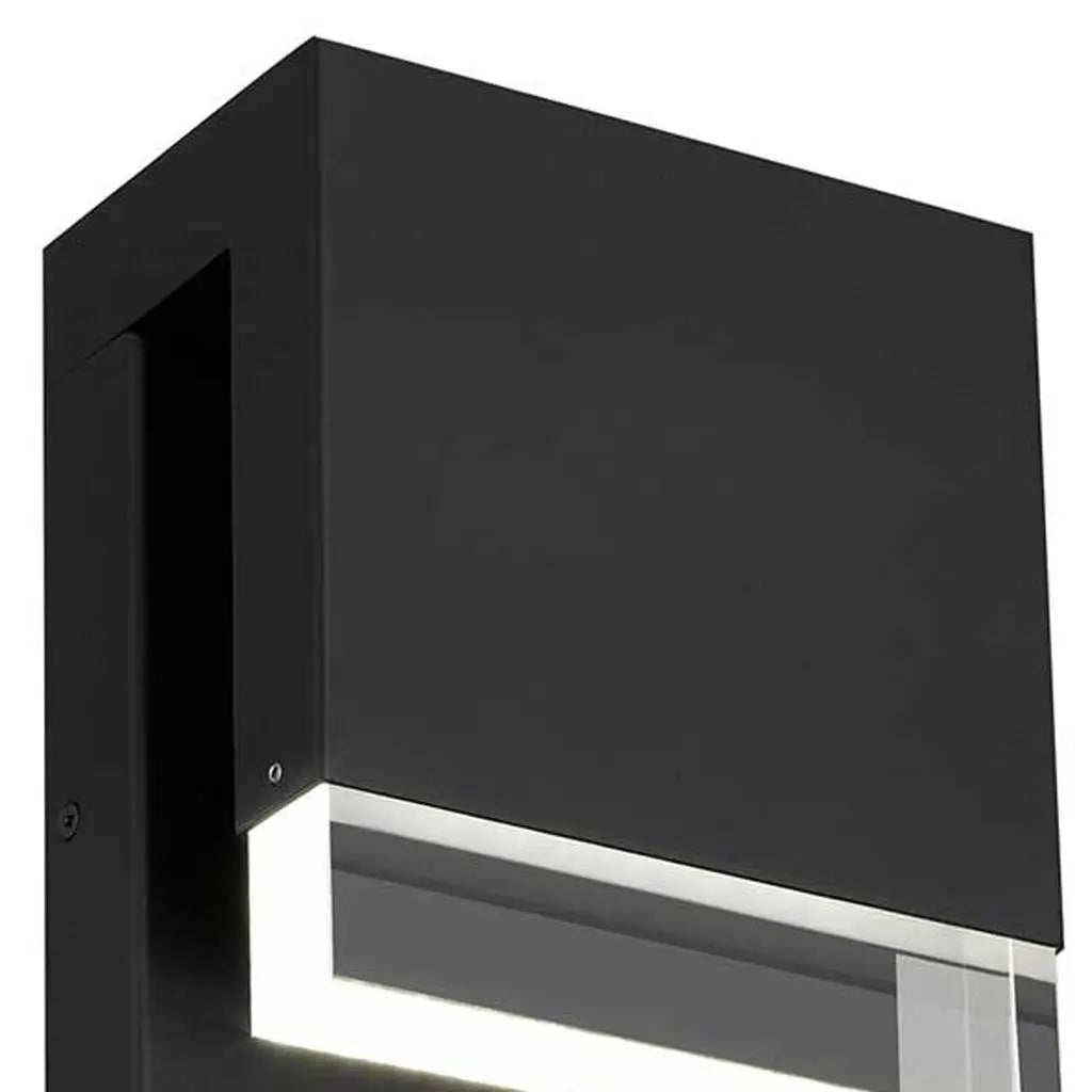Black LED Dimmable Outdoor Hanging Light Homeroots Outdoor