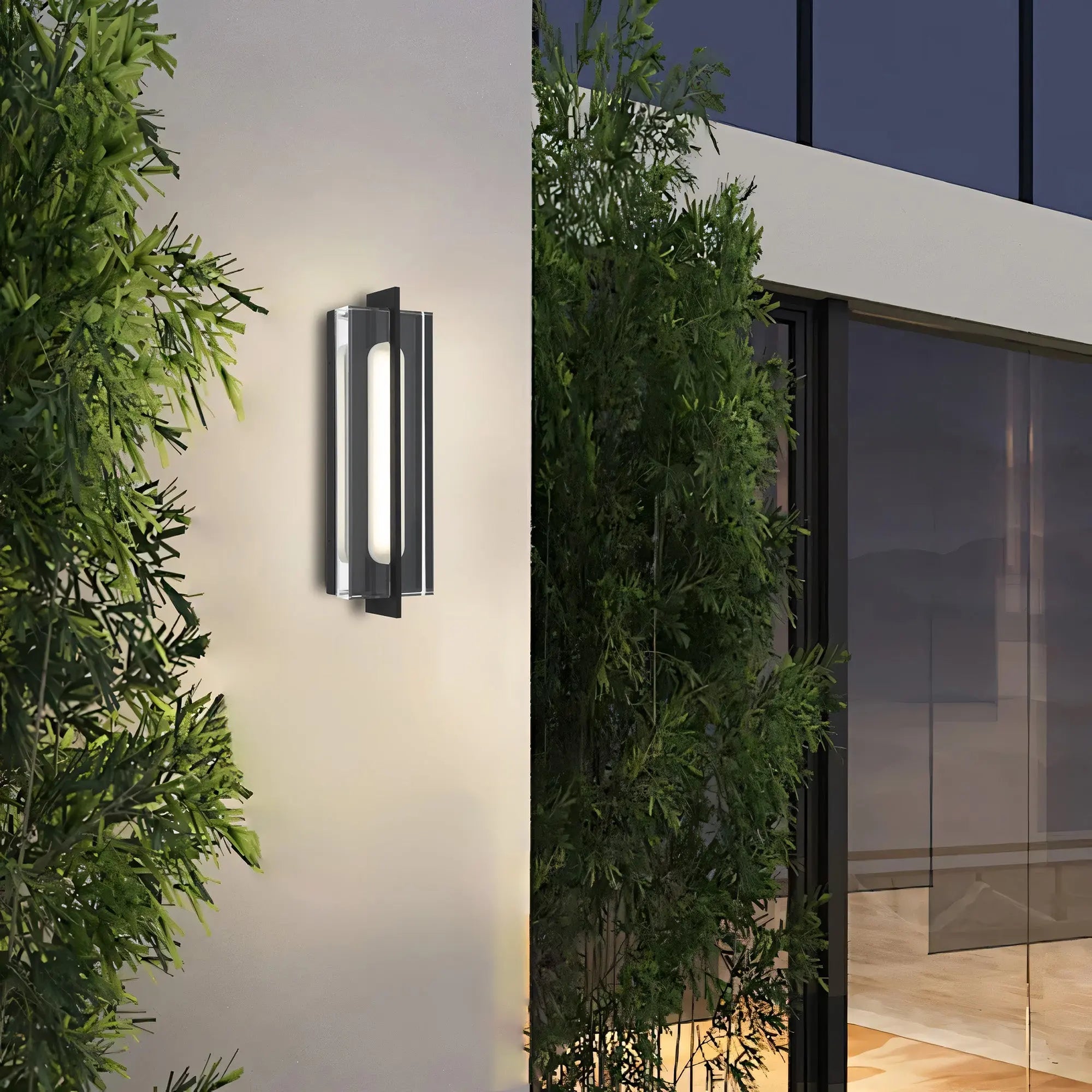 Black LED Dimmable Outdoor Hanging Light Homeroots Outdoor