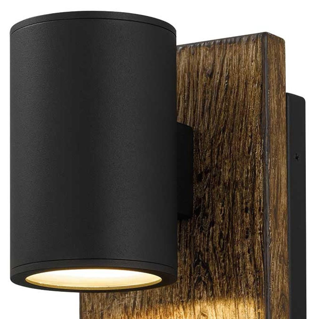 Black LED Dimmable Outdoor Hanging Light Homeroots Outdoor