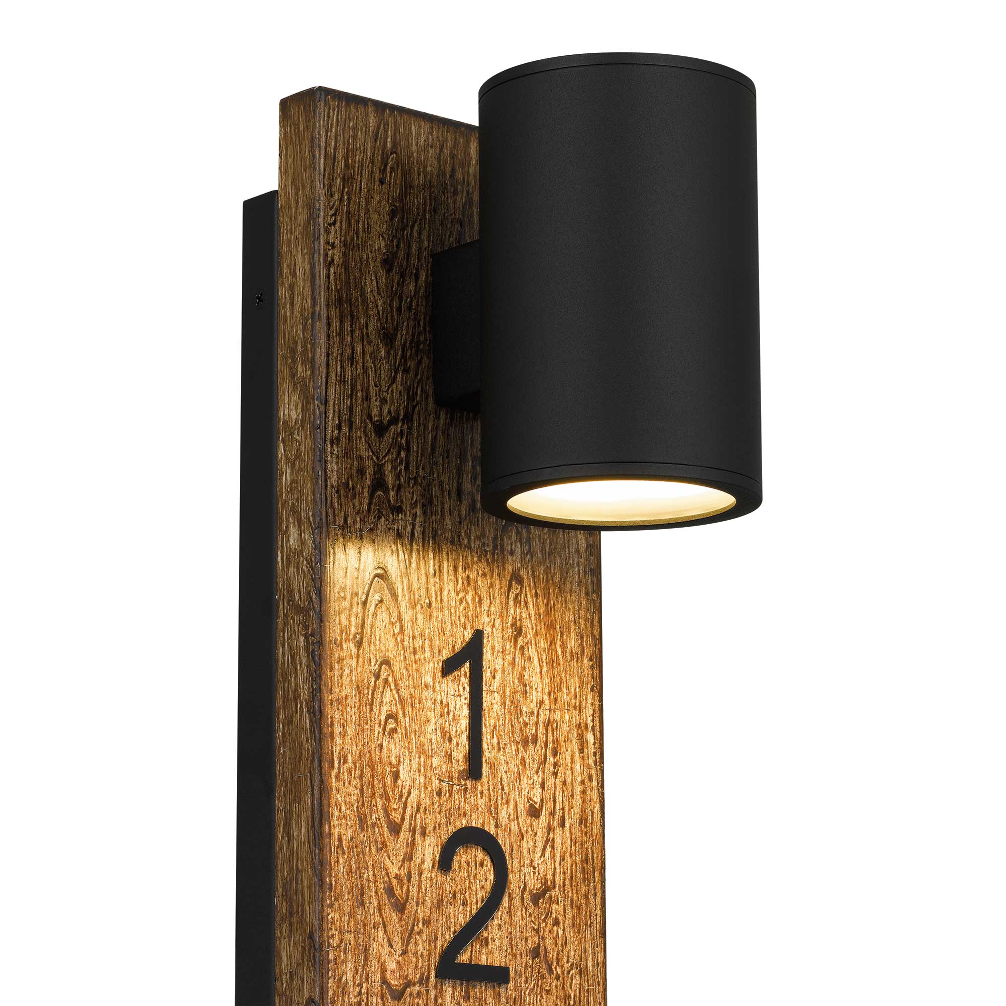 Black LED Dimmable Outdoor Hanging Light Homeroots Outdoor