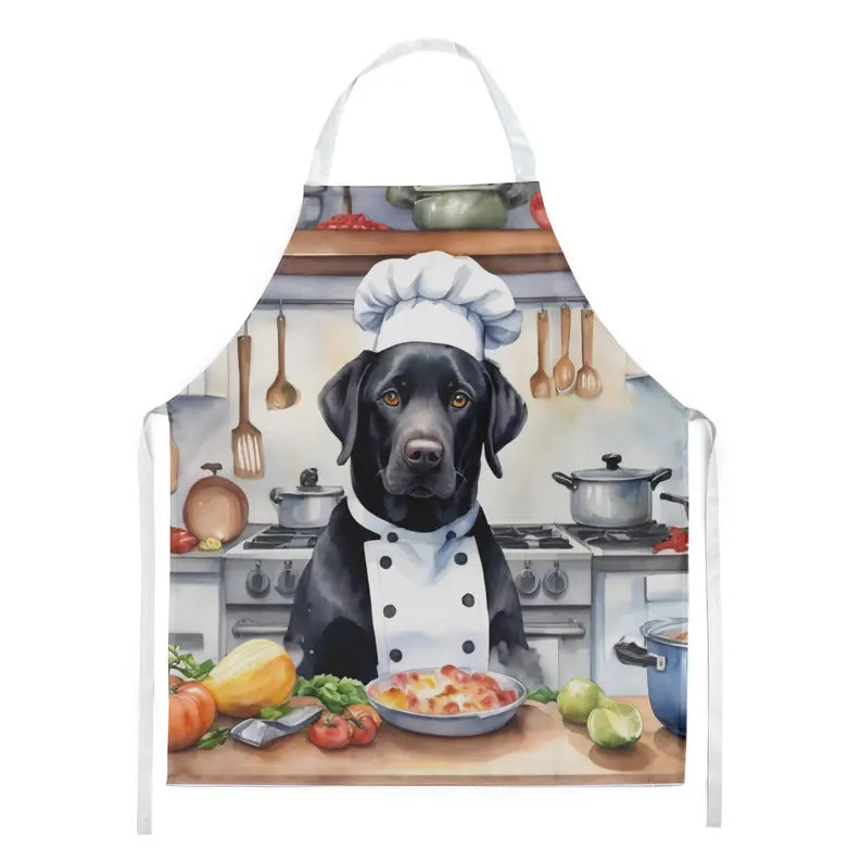Black Labrador Retriever The Chef Apron Caroline's Treasures
