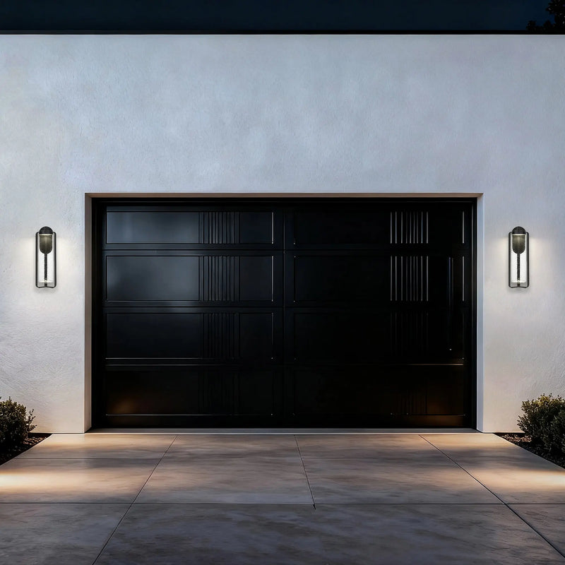 Black Seeded LED Dimmable Outdoor Hanging Light Homeroots Outdoor