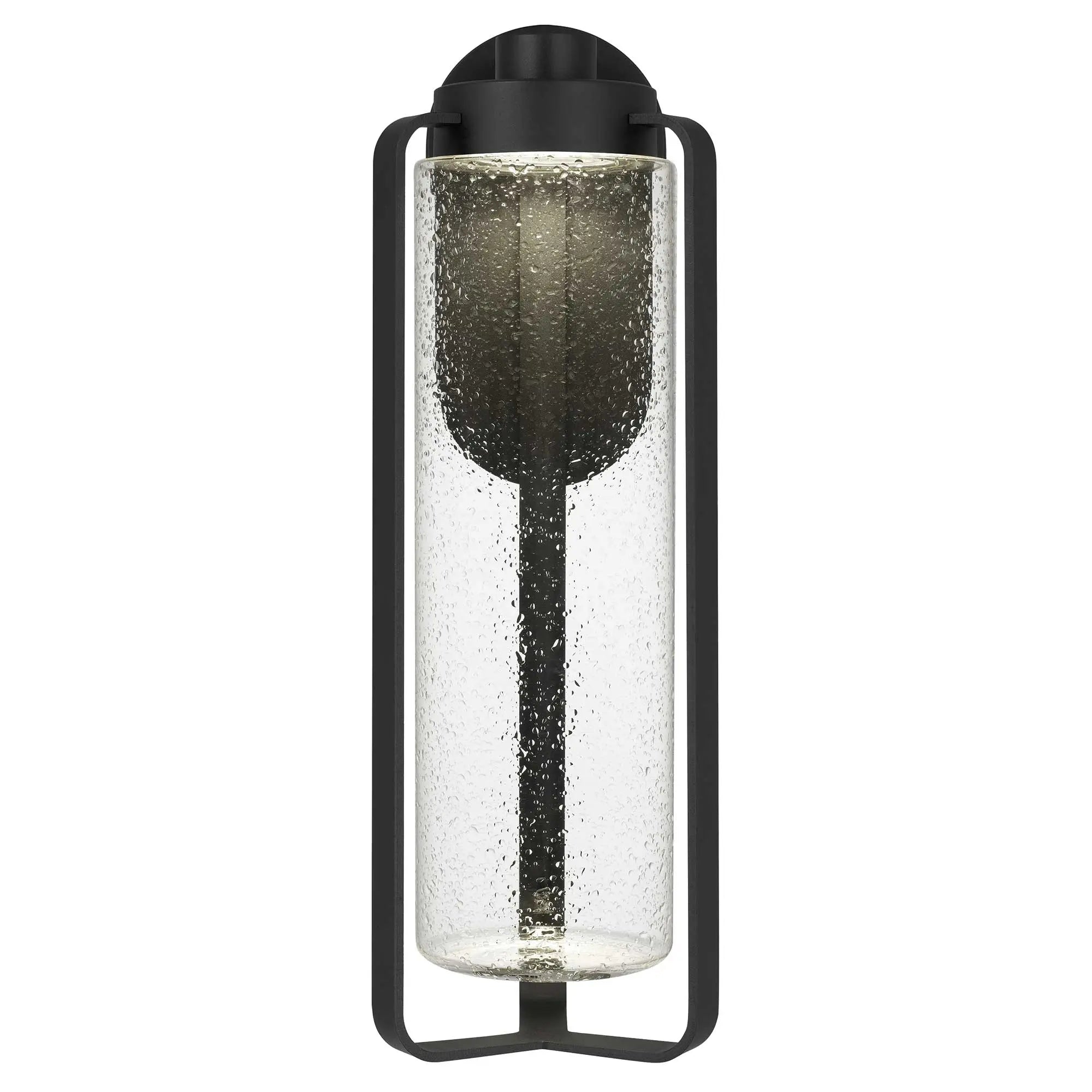 Black Seeded LED Dimmable Outdoor Hanging Light Homeroots Outdoor
