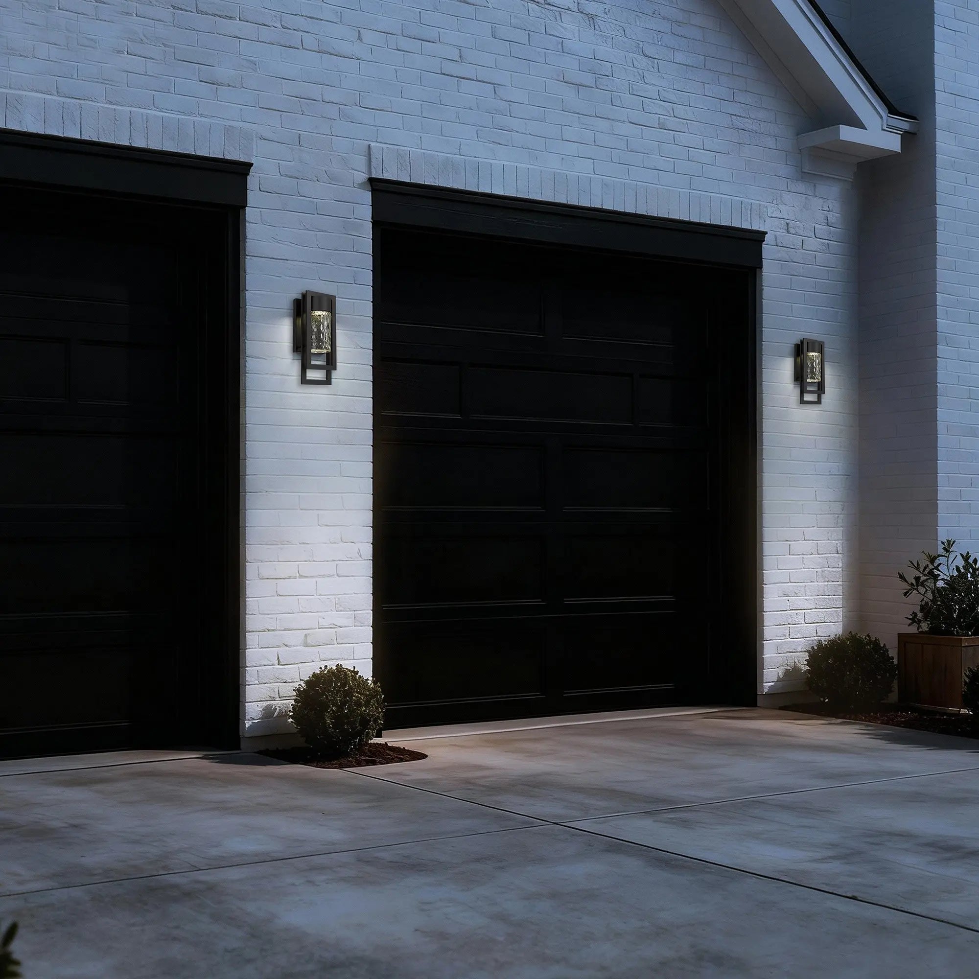 Black Seeded LED Dimmable Outdoor Hanging Light Homeroots Outdoor