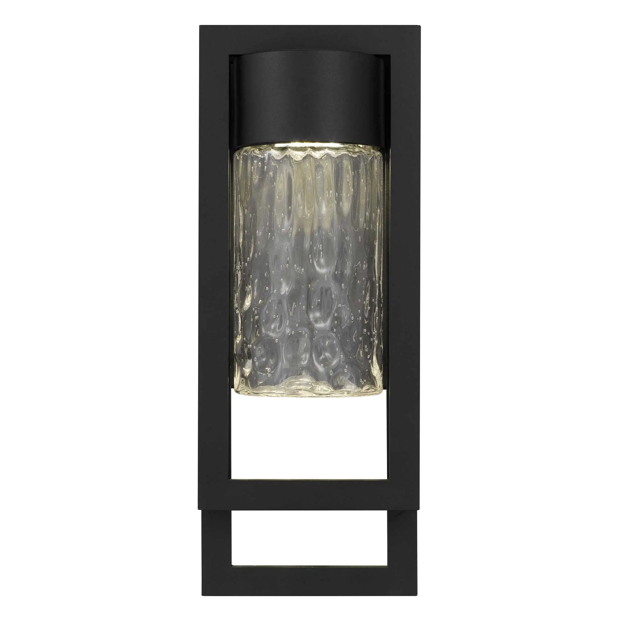Black Seeded LED Dimmable Outdoor Hanging Light Homeroots Outdoor