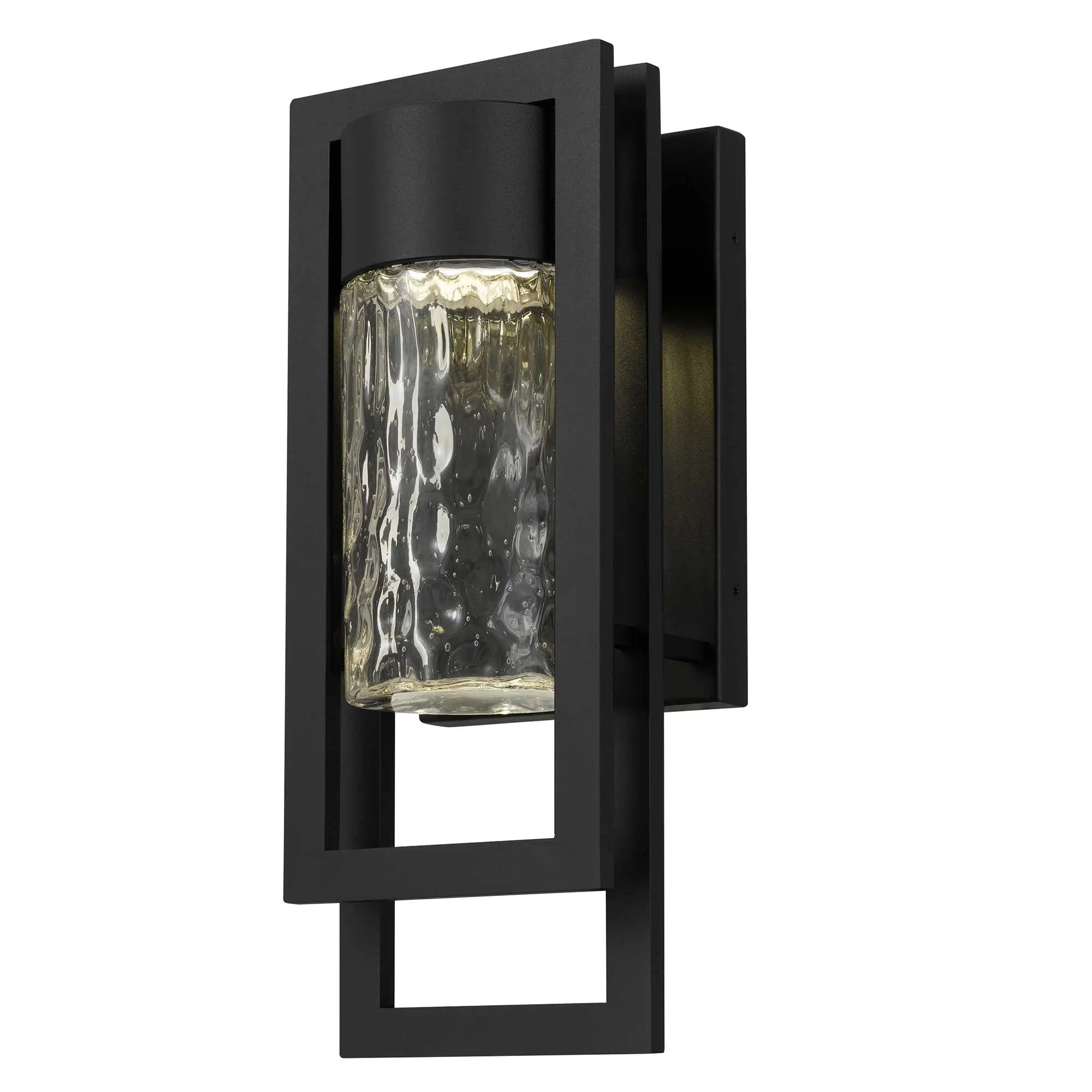 Black Seeded LED Dimmable Outdoor Hanging Light Homeroots Outdoor