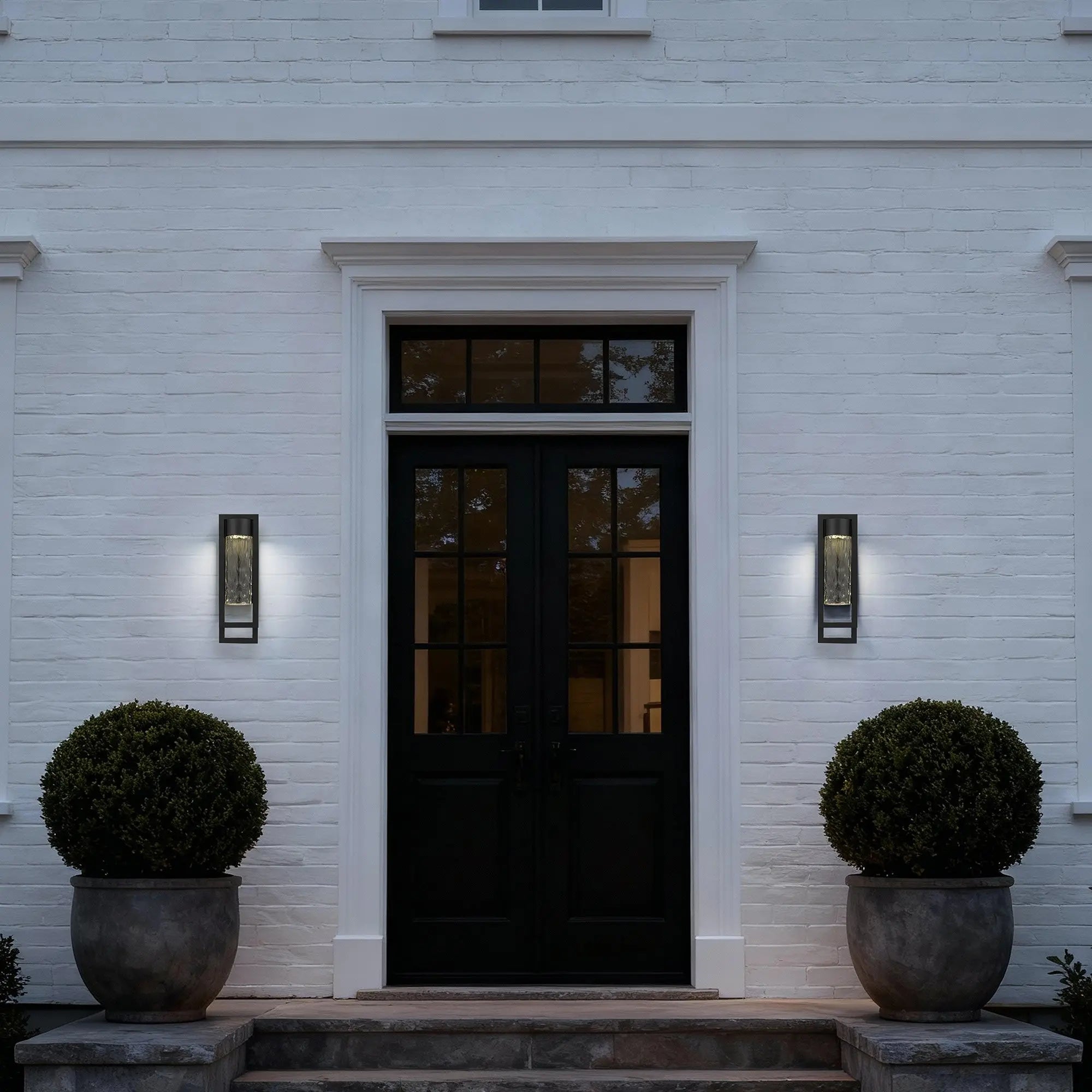 Black Seeded LED Dimmable Outdoor Hanging Light Homeroots Outdoor