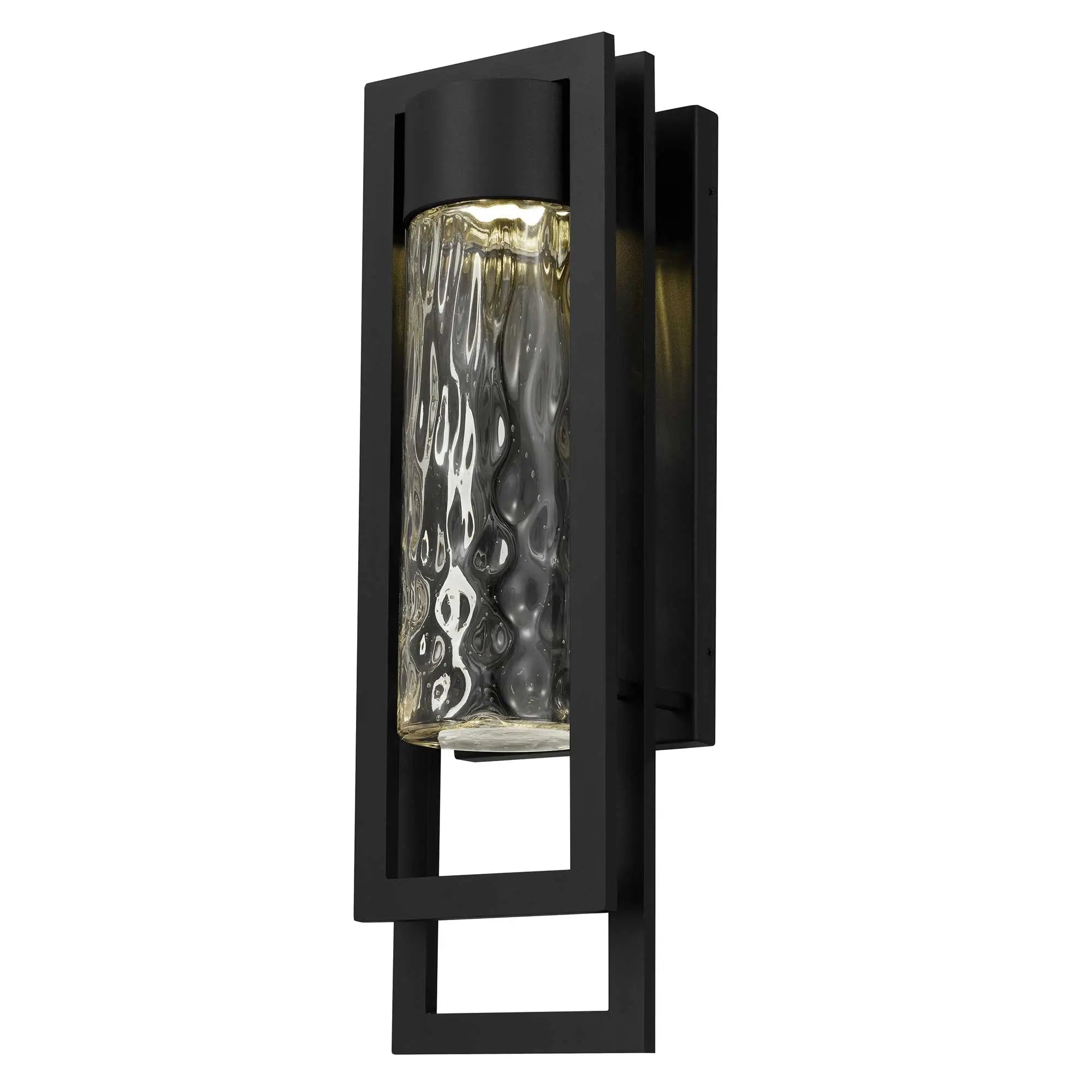 Black Seeded LED Dimmable Outdoor Hanging Light Homeroots Outdoor