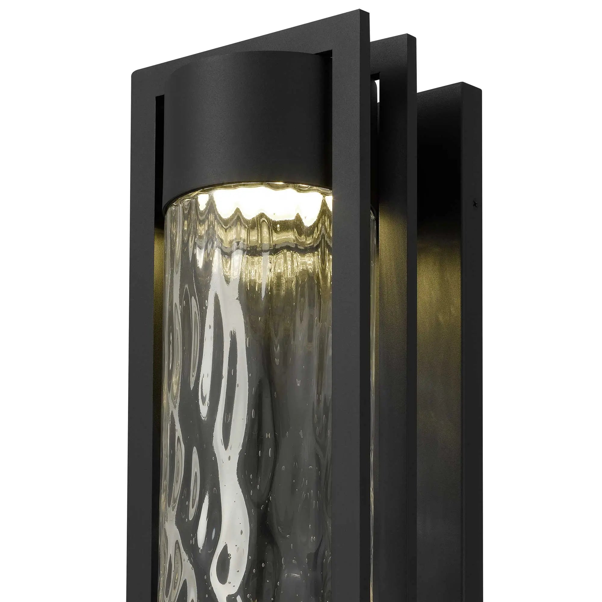 Black Seeded LED Dimmable Outdoor Hanging Light Homeroots Outdoor