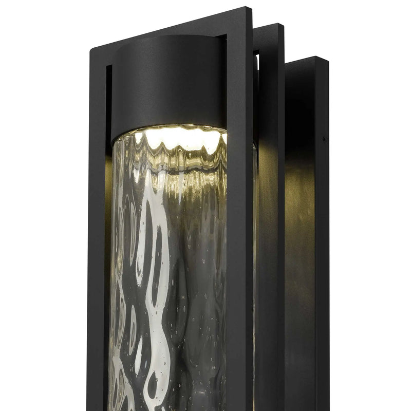 Black Seeded LED Dimmable Outdoor Hanging Light Homeroots Outdoor