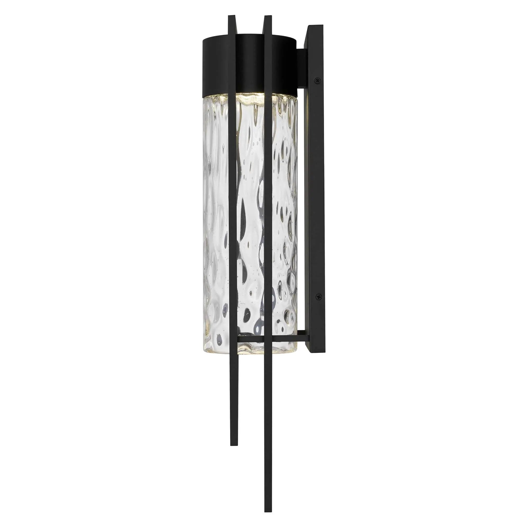 Black Seeded LED Dimmable Outdoor Hanging Light Homeroots Outdoor