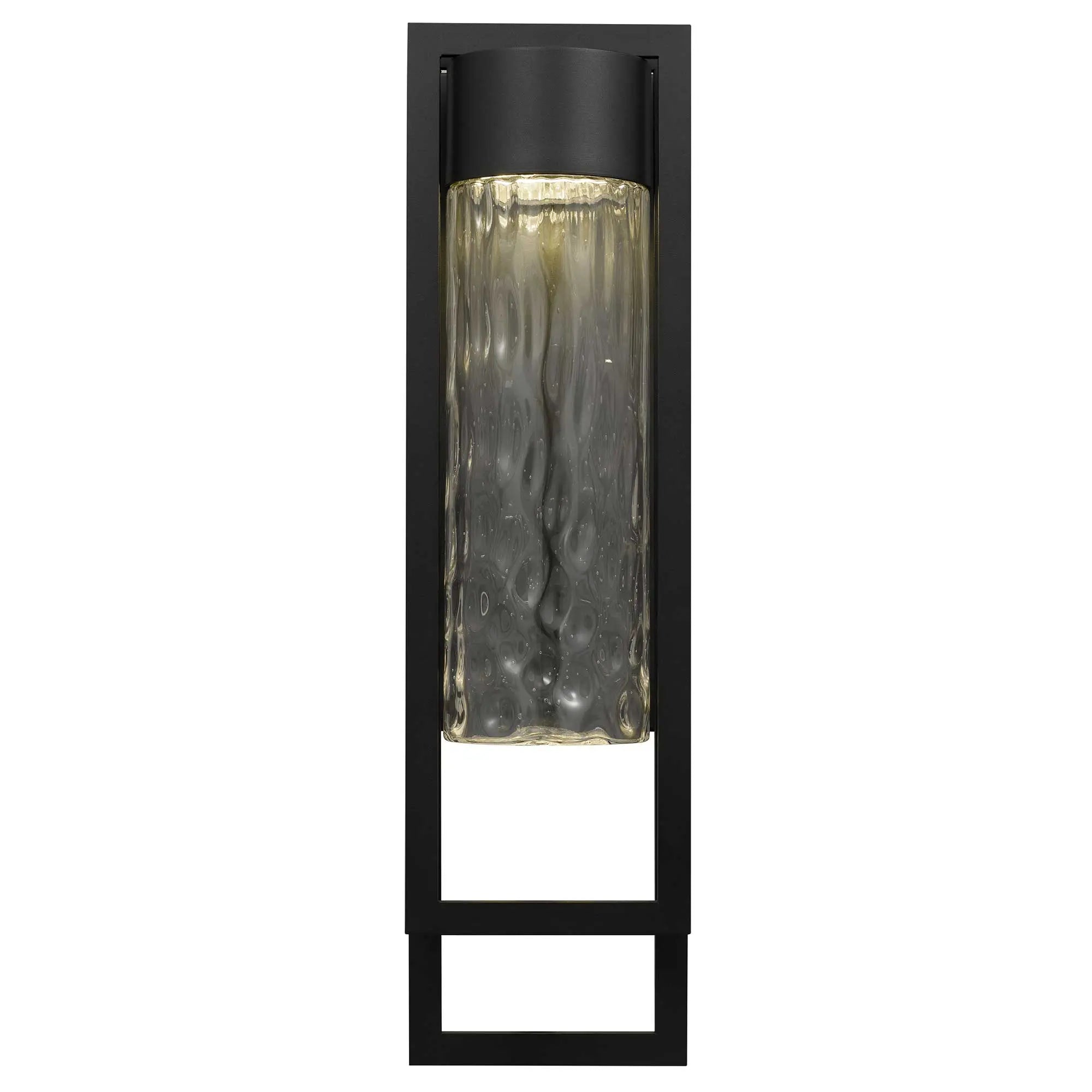 Black Seeded LED Dimmable Outdoor Hanging Light Homeroots Outdoor