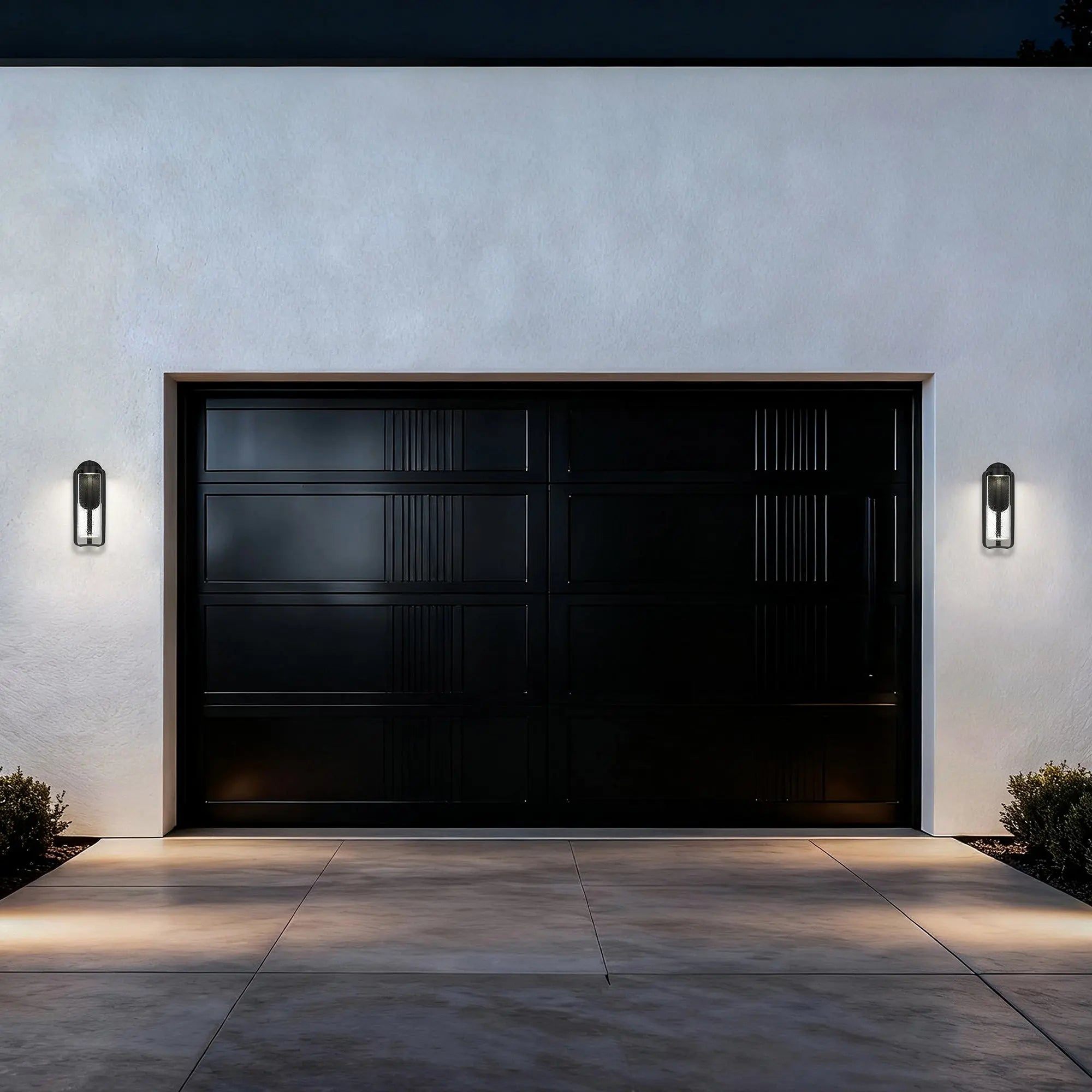Black Seeded LED Dimmable Outdoor Hanging Light Homeroots Outdoor