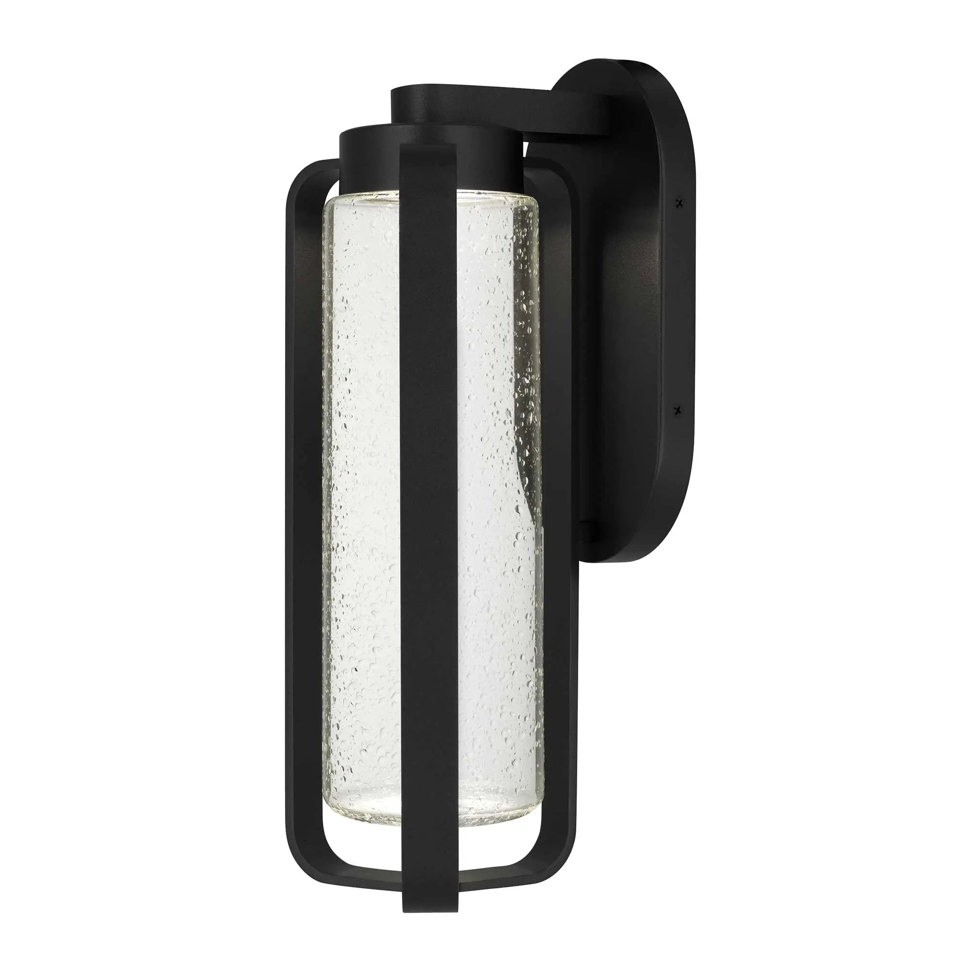 Black Seeded LED Dimmable Outdoor Hanging Light Homeroots Outdoor