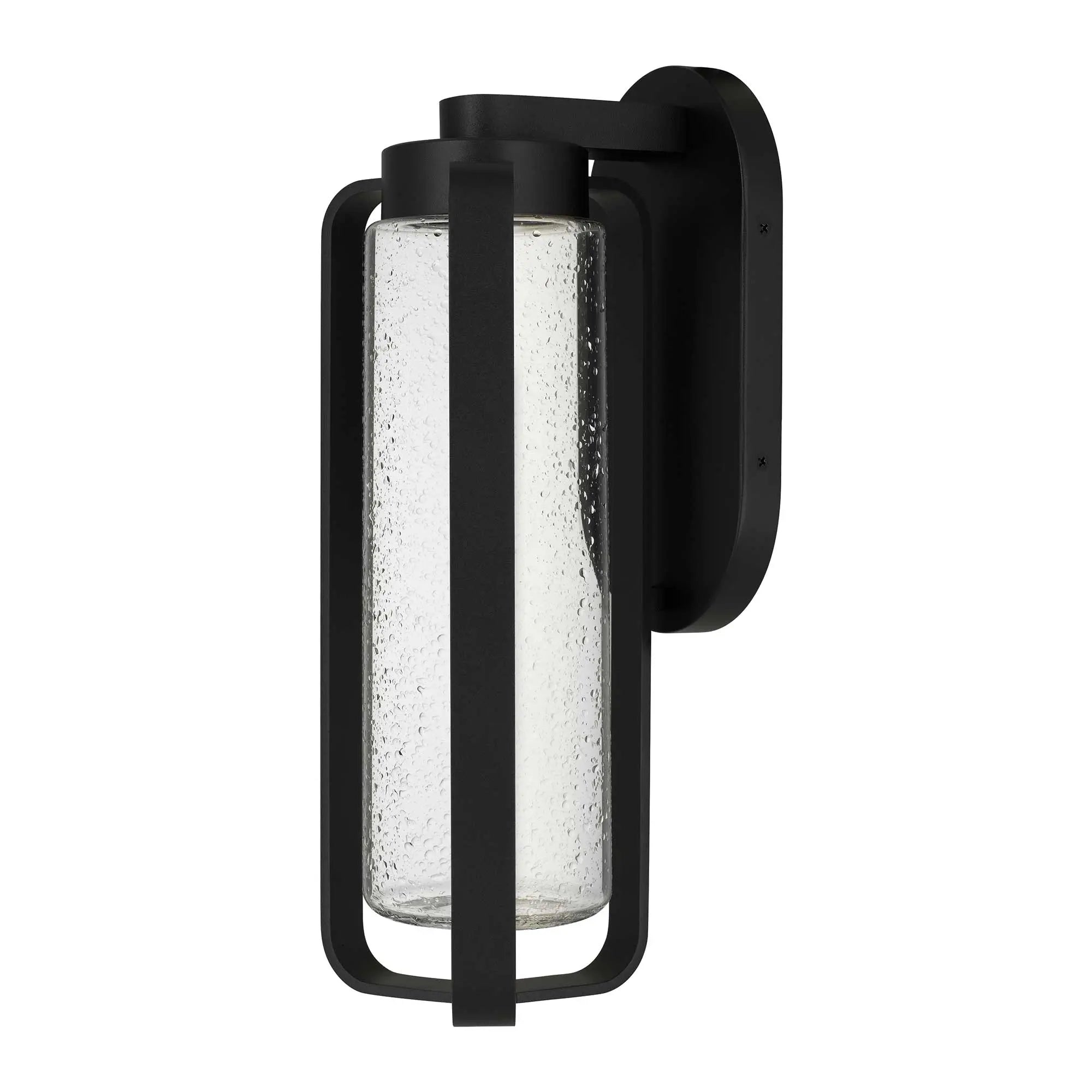 Black Seeded LED Dimmable Outdoor Hanging Light Homeroots Outdoor