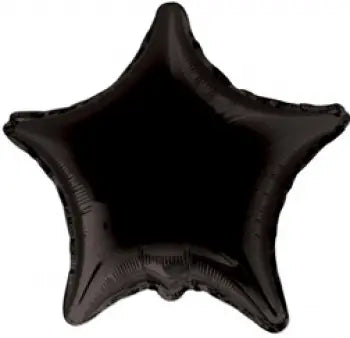 Black Star Mylar Balloon Harnel