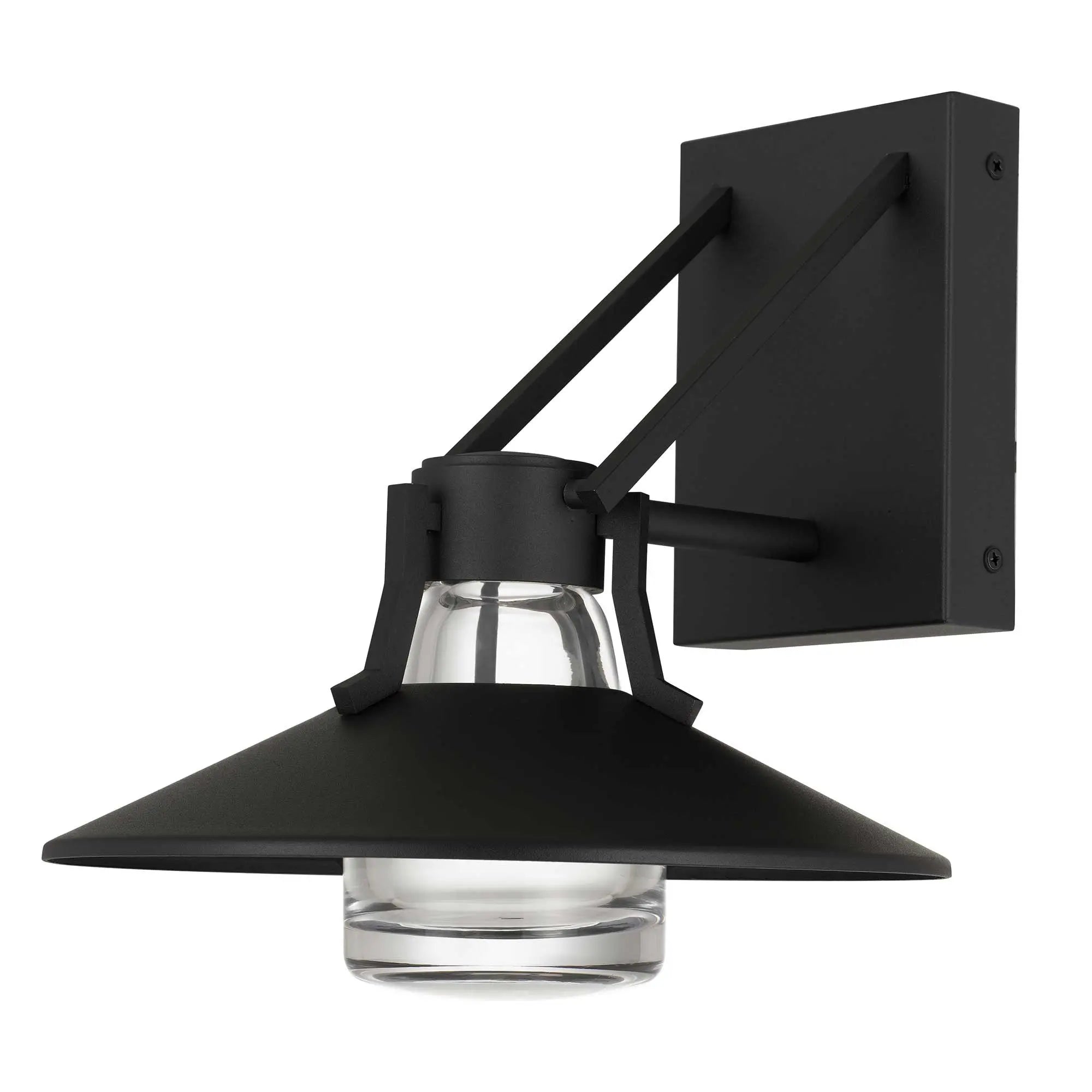 Black Transparent LED Dimmable Outdoor Hanging Light Homeroots Outdoor