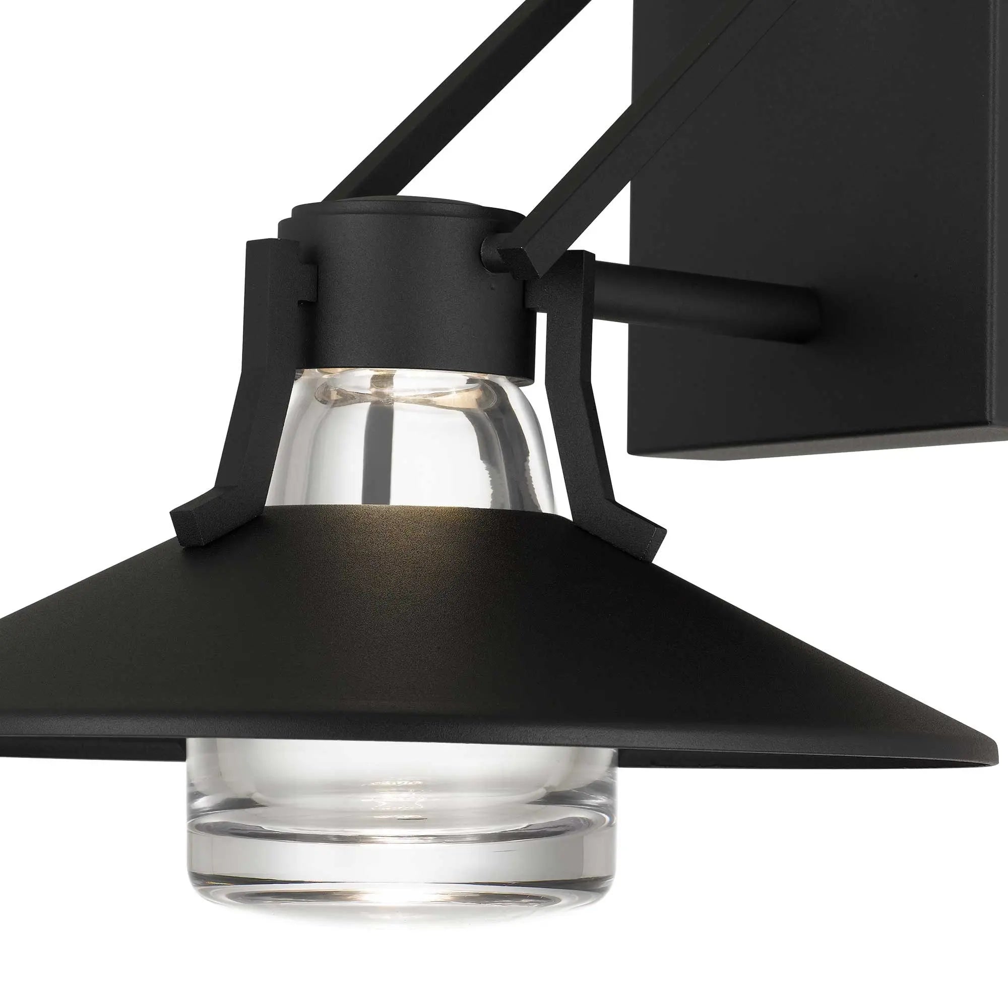 Black Transparent LED Dimmable Outdoor Hanging Light Homeroots Outdoor