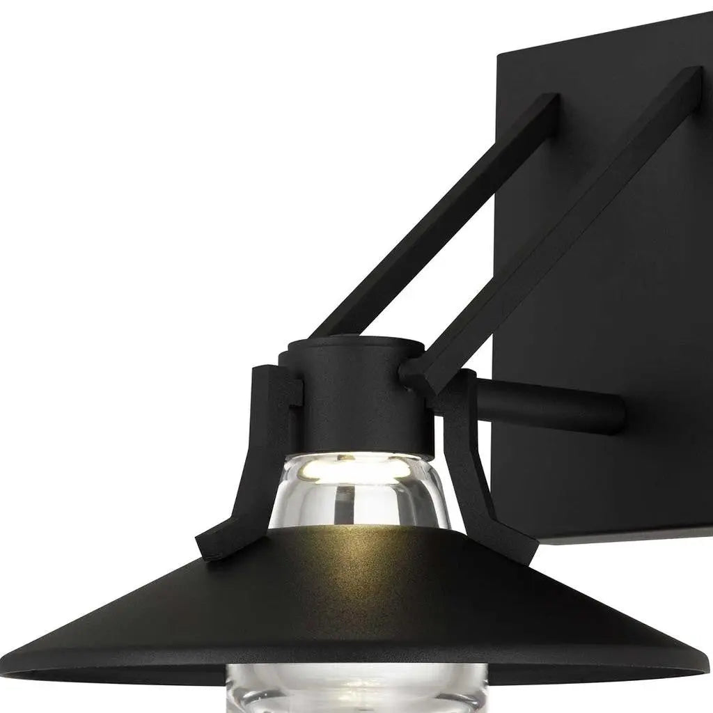 Black Transparent LED Dimmable Outdoor Hanging Light Homeroots Outdoor