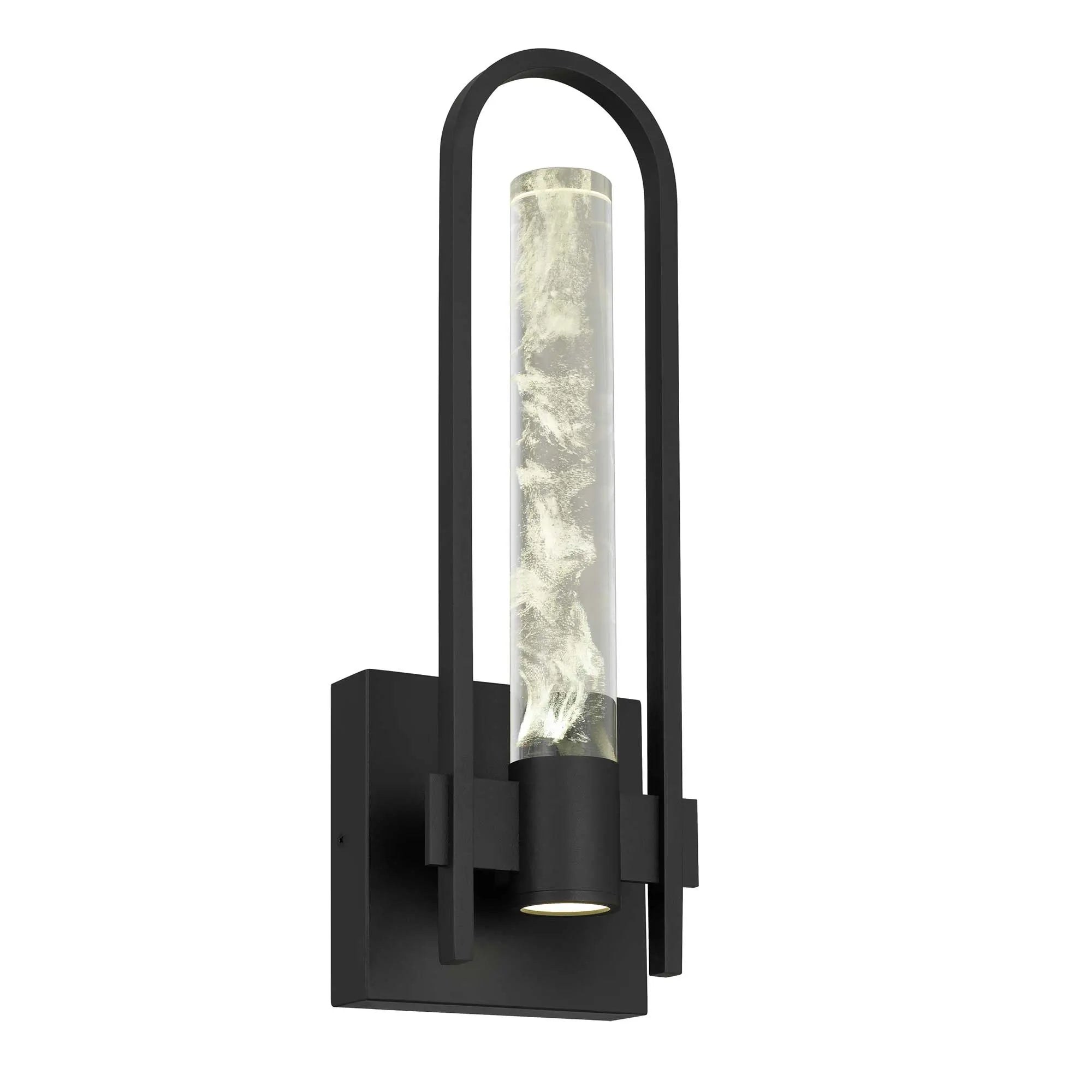 Black Transparent LED Dimmable Outdoor Hanging Light Homeroots Outdoor