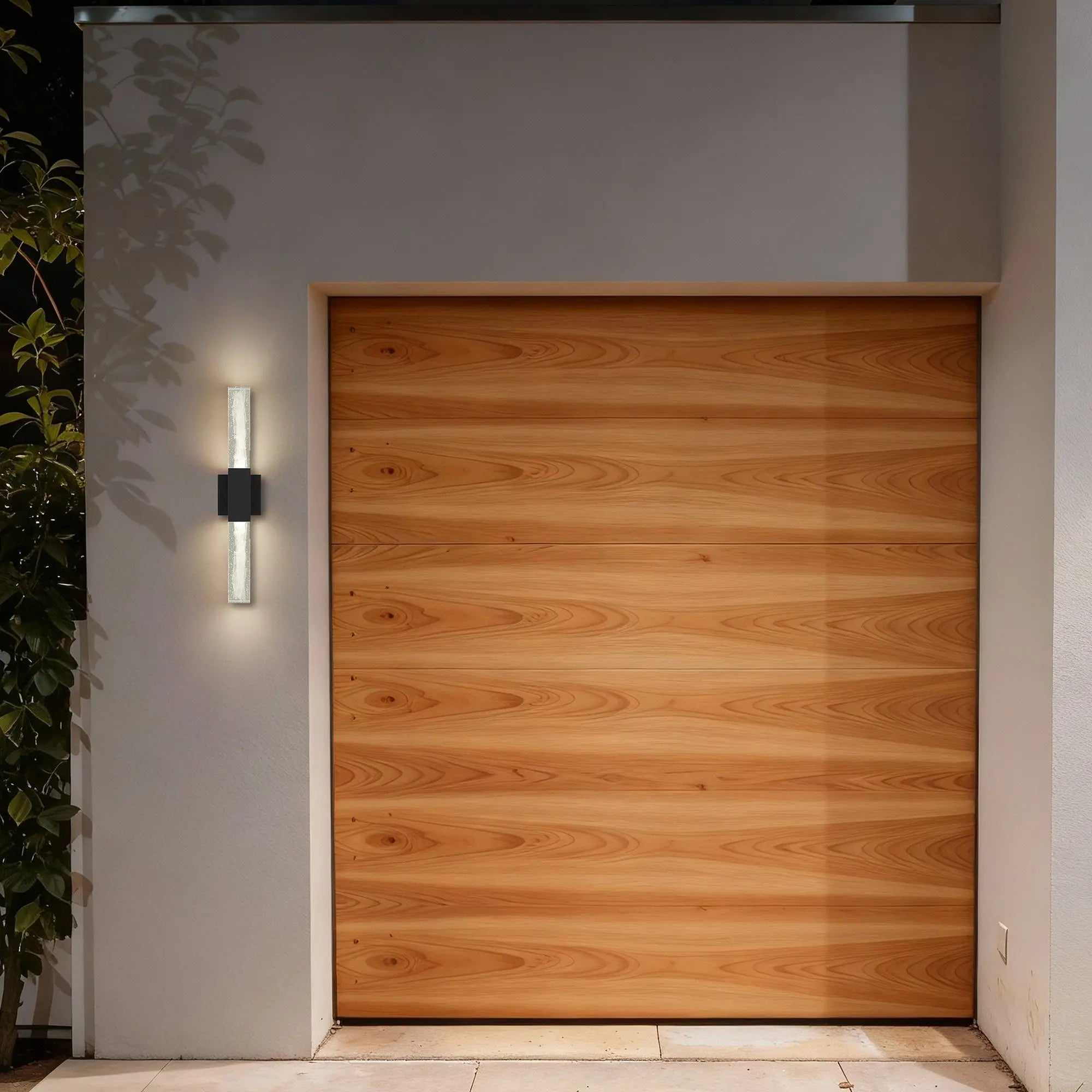 Black Transparent LED Dimmable Outdoor Hanging Light Homeroots Outdoor