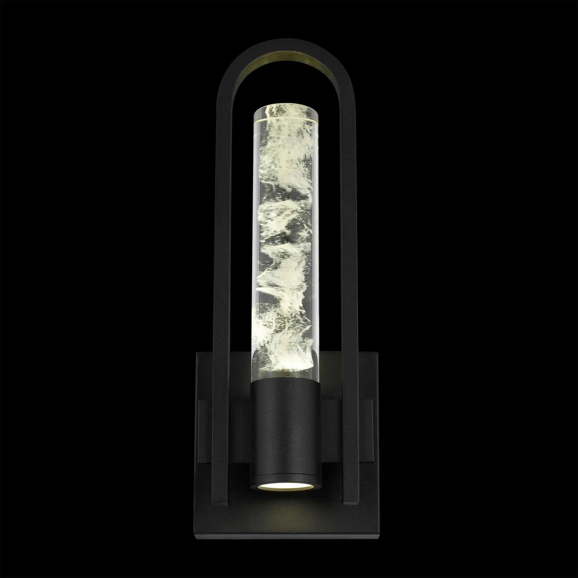 Black Transparent LED Dimmable Outdoor Hanging Light Homeroots Outdoor