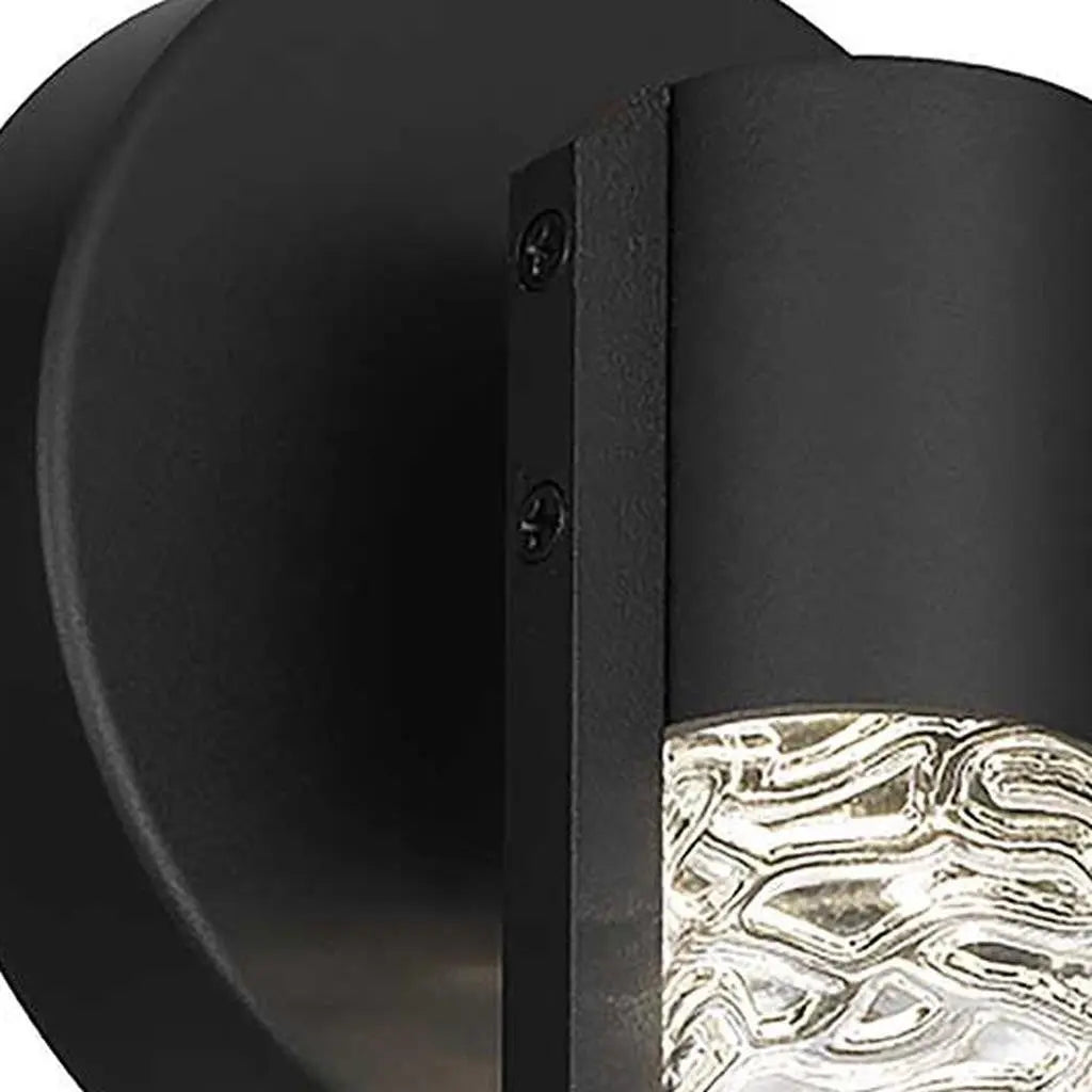 Black Water LED Dimmable Outdoor Hanging Light Homeroots Outdoor