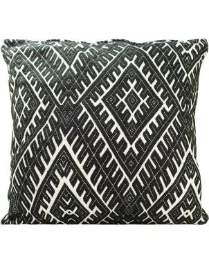 Black and White Diamond Cushion Cover Vintage Addiction