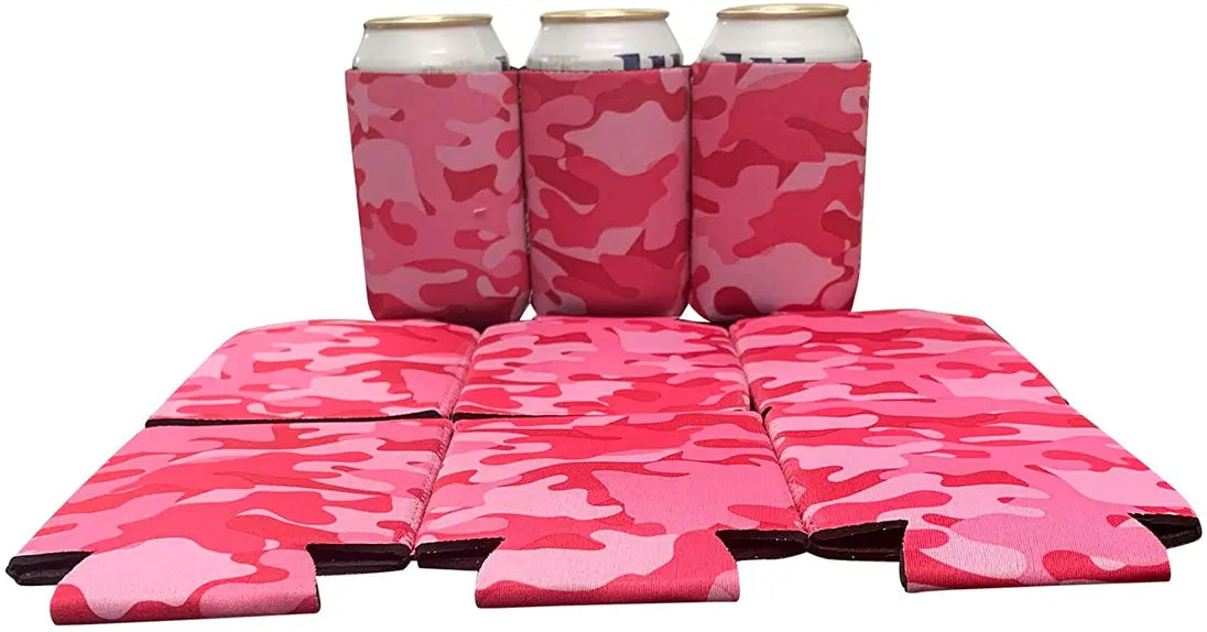 Blank Beer Can Cooler Sleeves, Plain Collapsible Soda Cover Coolies Kool Products