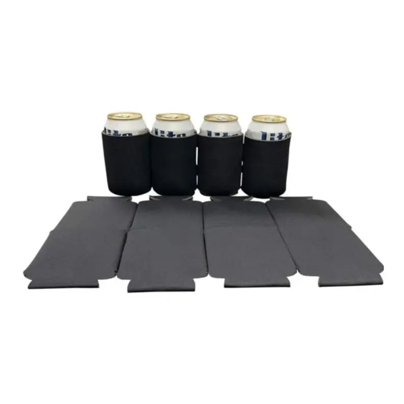 Blank Beer Can Cooler Sleeves, Plain Collapsible Soda Cover Coolies Kool Products