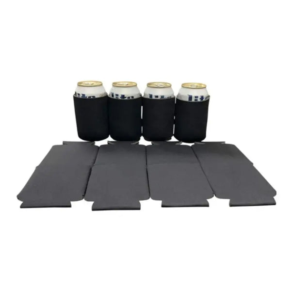 Blank Beer Can Cooler Sleeves, Plain Collapsible Soda Cover Coolies Kool Products