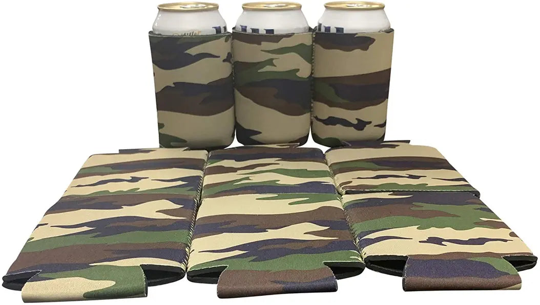 Blank Beer Can Cooler Sleeves, Plain Collapsible Soda Cover Coolies Kool Products